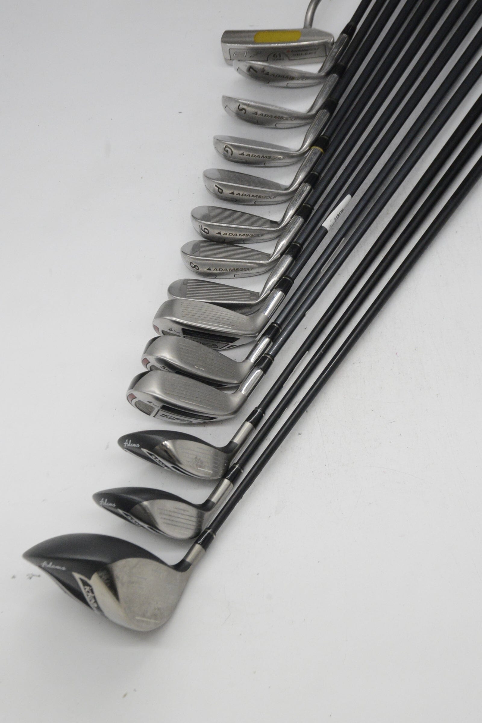 *Dented* Adams Idea A12Os Mixed Full Set SR Flex -0.25" Golf Clubs GolfRoots 