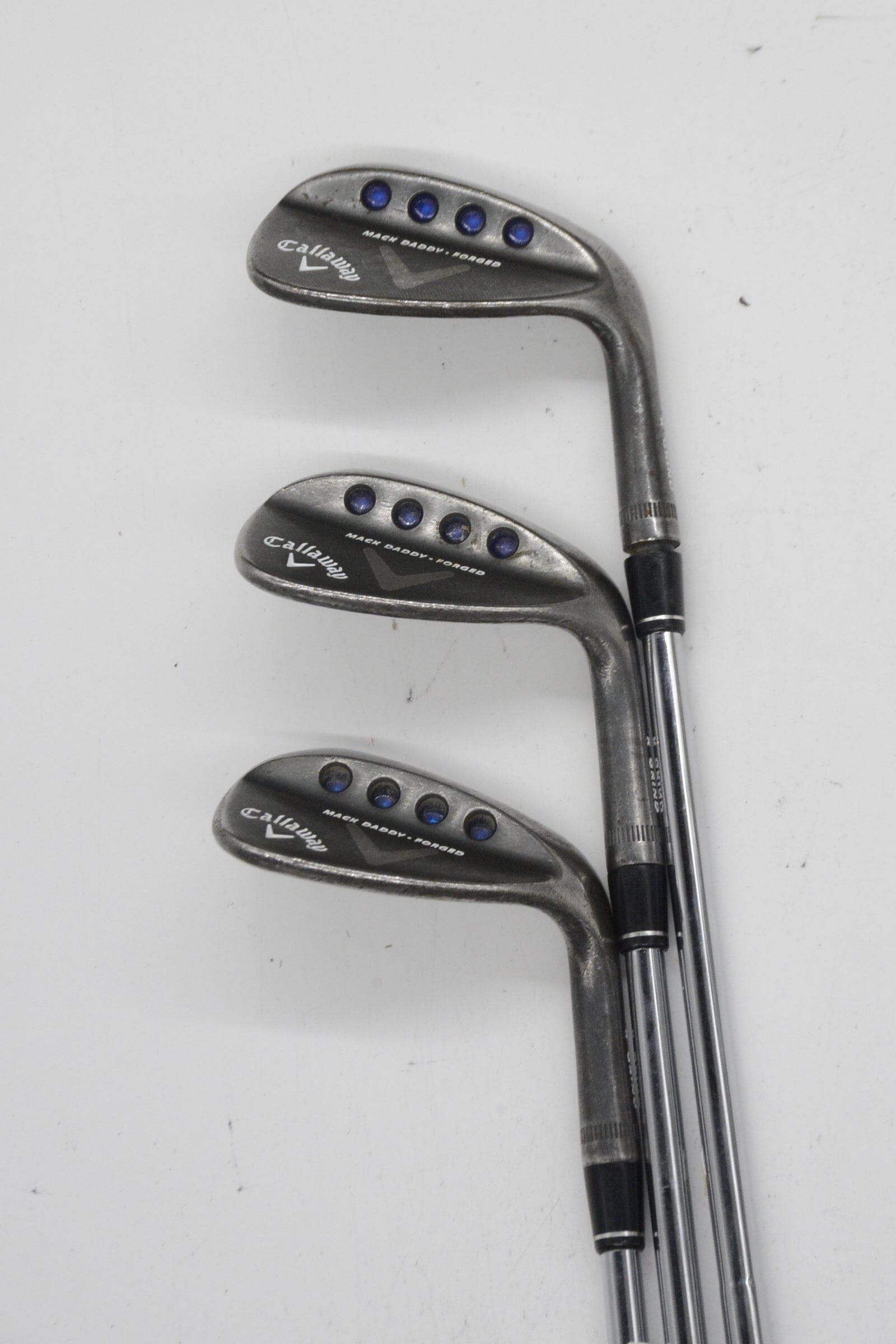 Callaway Mack Daddy Forged 50, 54, 58 Degree Wedge Set S Flex Golf Clubs GolfRoots 