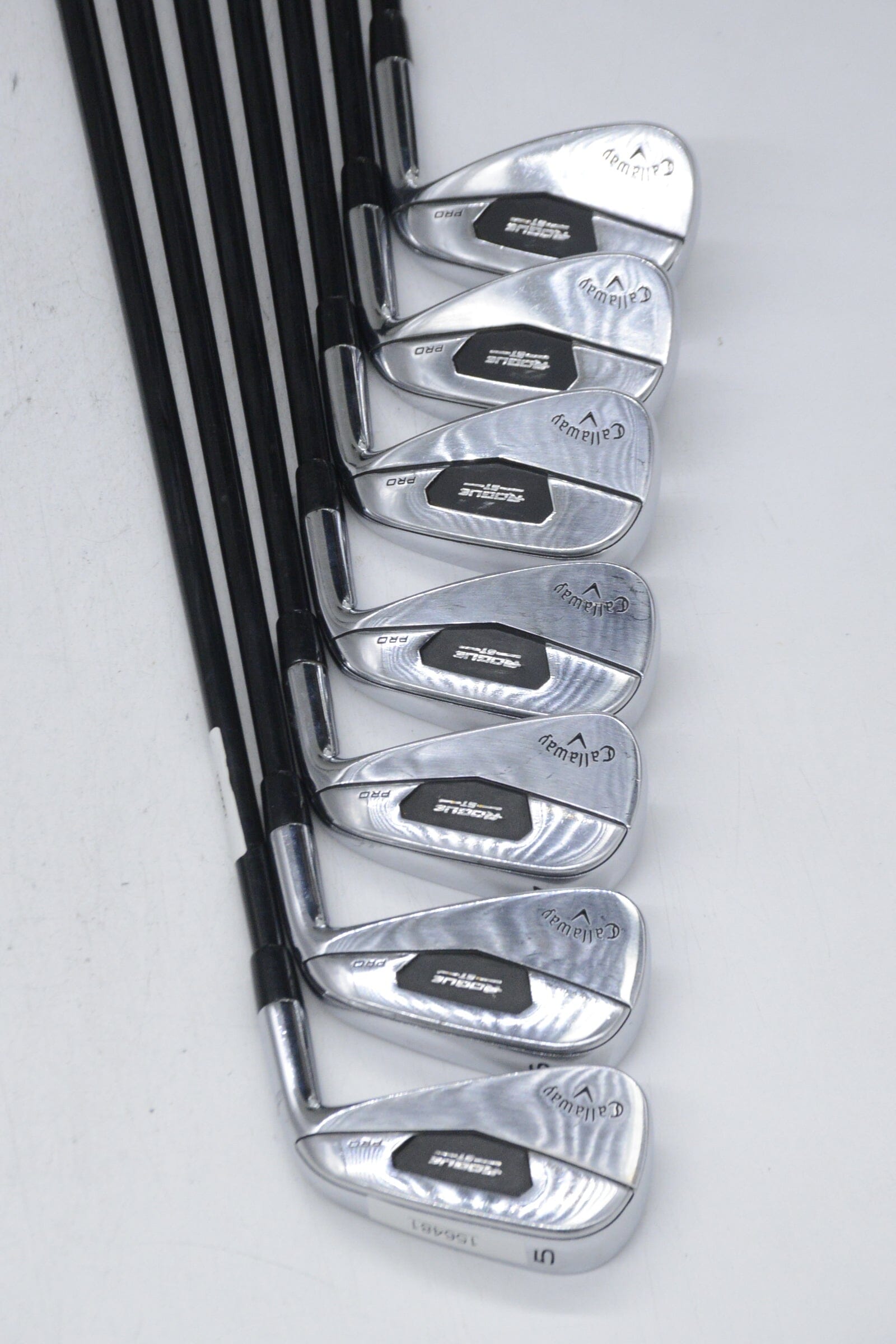 Callaway Rogue ST Pro 5-AW Iron Set R Flex -0.5" Golf Clubs GolfRoots 