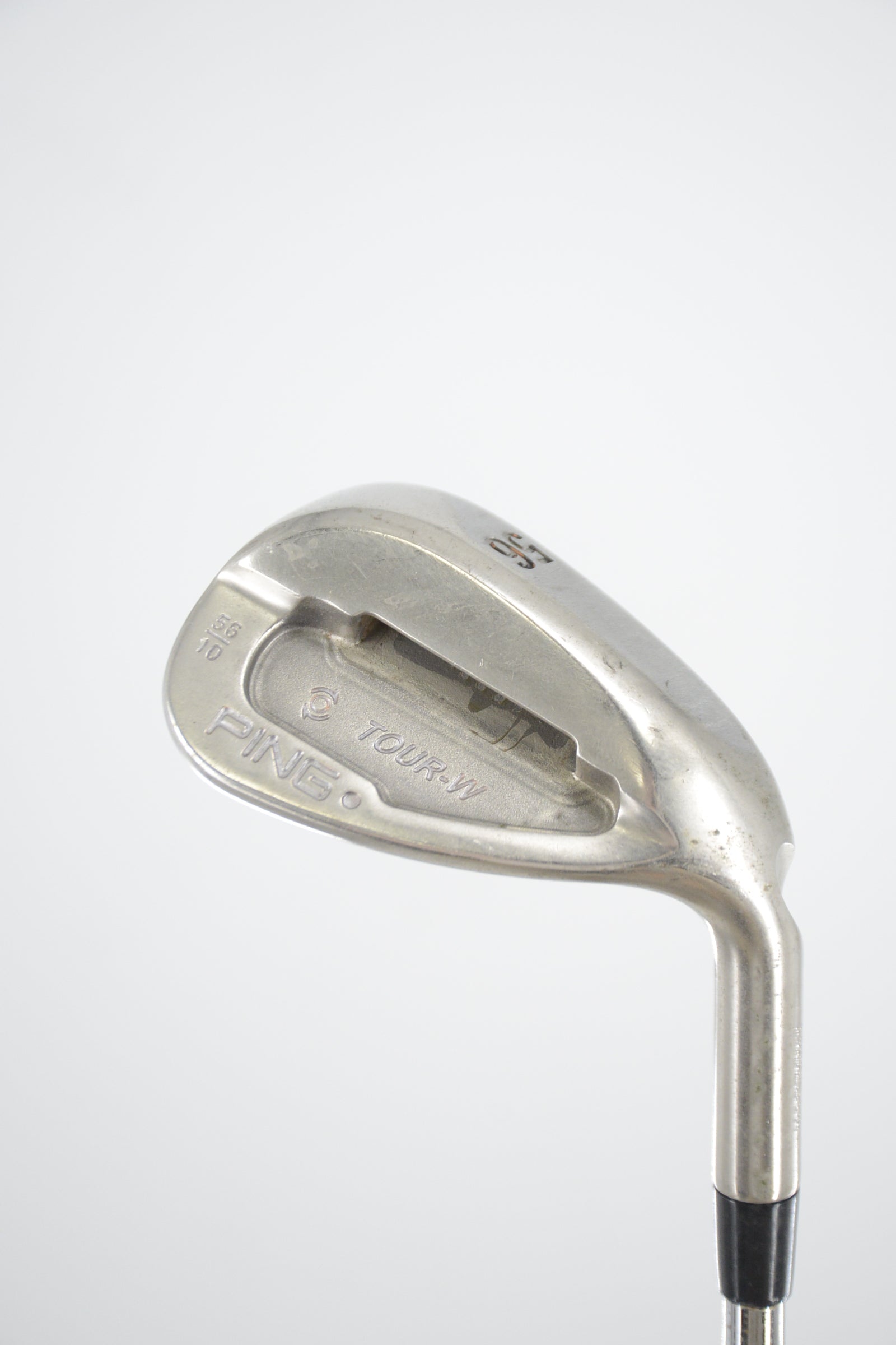 Ping Tour-W Brushed Silver 56 Degree Wedge S Flex 35"