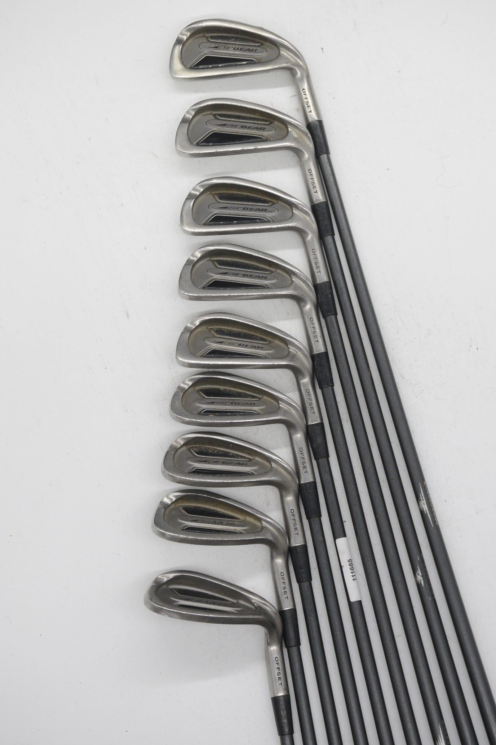 Nicklaus Air Bear Offset 3-PW, LW Iron Set R Flex Std Length Golf Clubs GolfRoots 