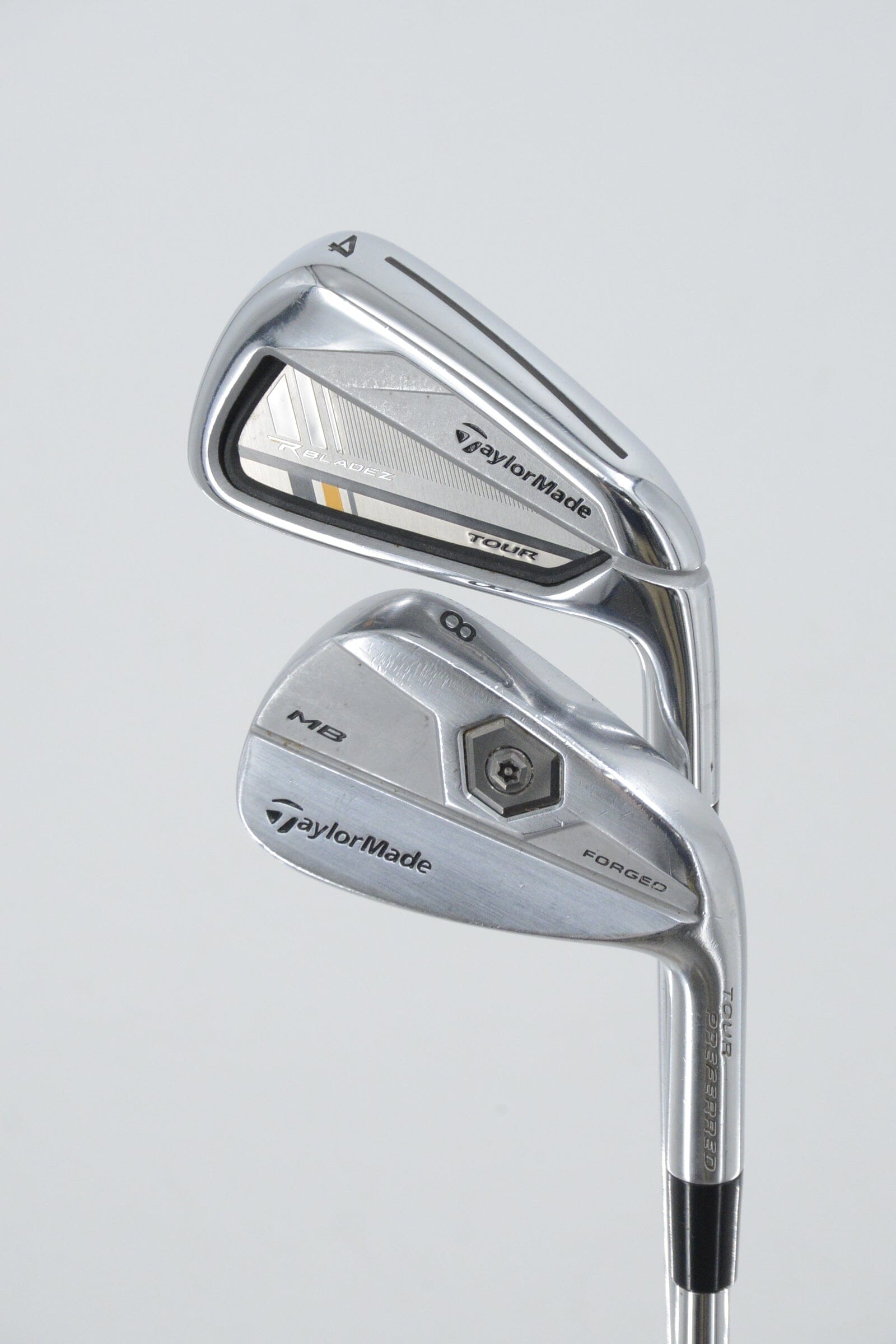 TaylorMade Rocketbladez Tour / Tour Preferred MB 3-PW Iron Set S Flex -0.25" Golf Clubs GolfRoots 