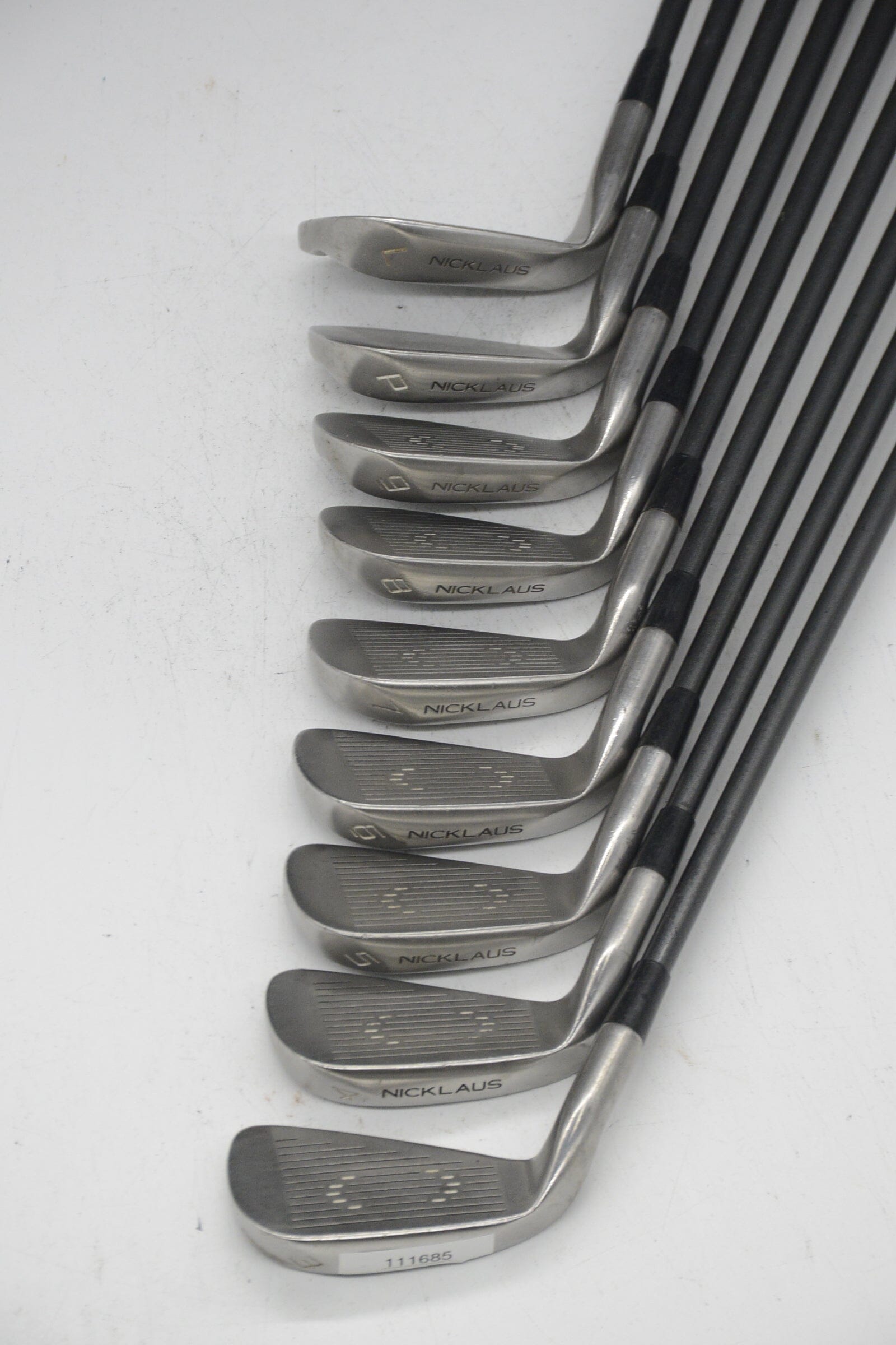 Nicklaus Air Bear Offset 3-PW, LW Iron Set R Flex Std Length Golf Clubs GolfRoots 