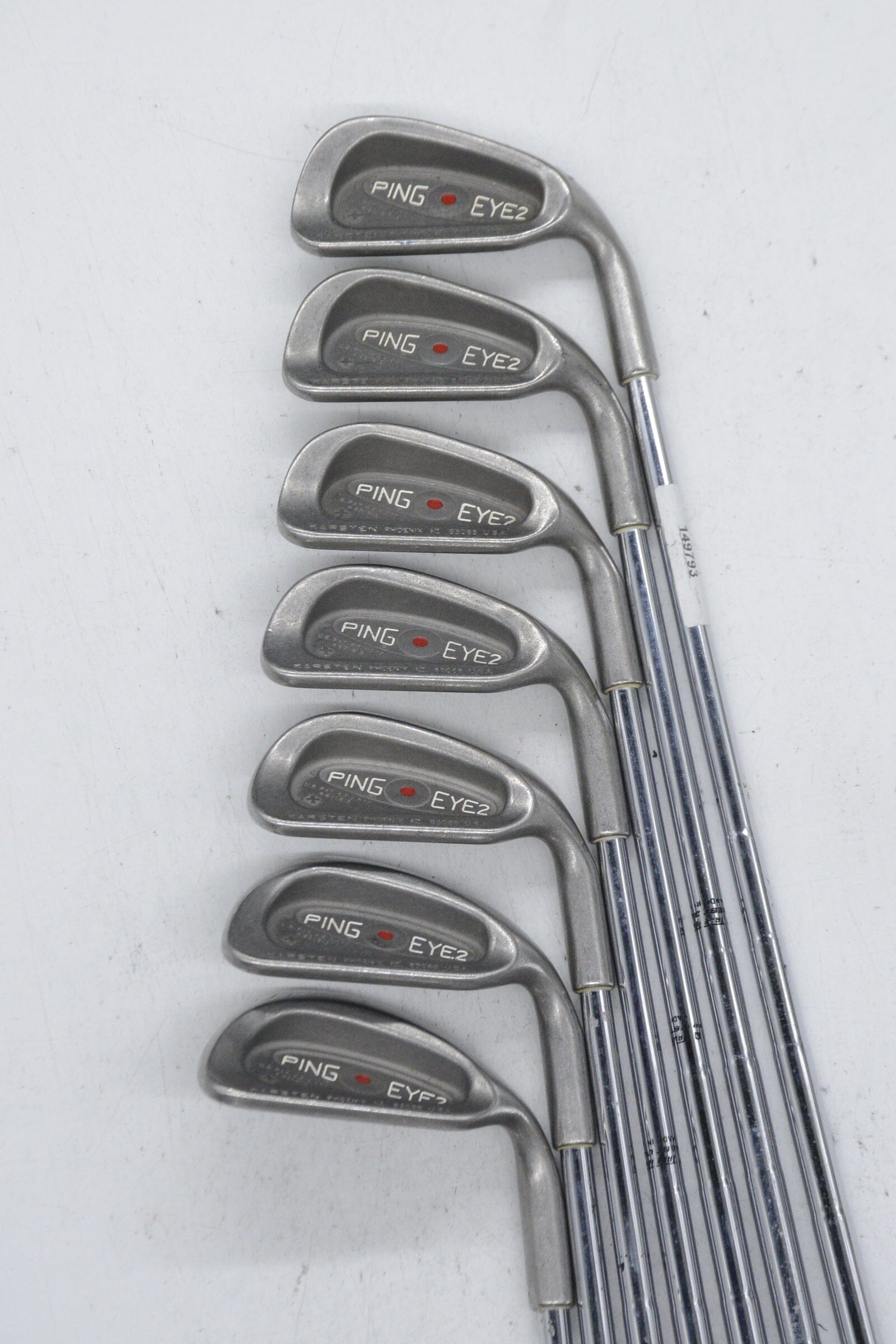 Ping Eye 2+ 5-PW, SW Iron Set S Flex -0.75" Golf Clubs GolfRoots 