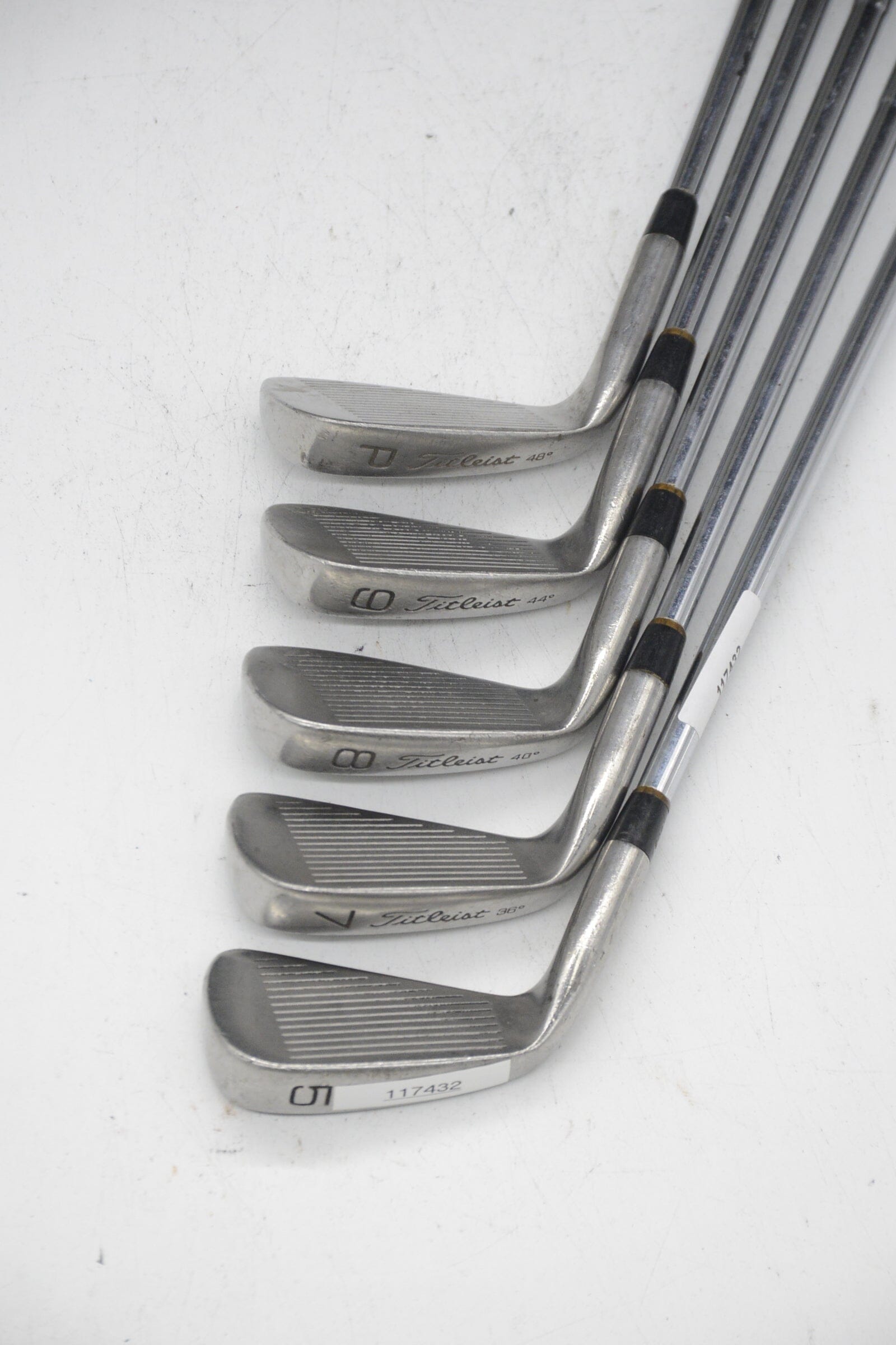 Titleist DCI Gold 5, 7-PW Iron Set S Flex -1" Golf Clubs GolfRoots 