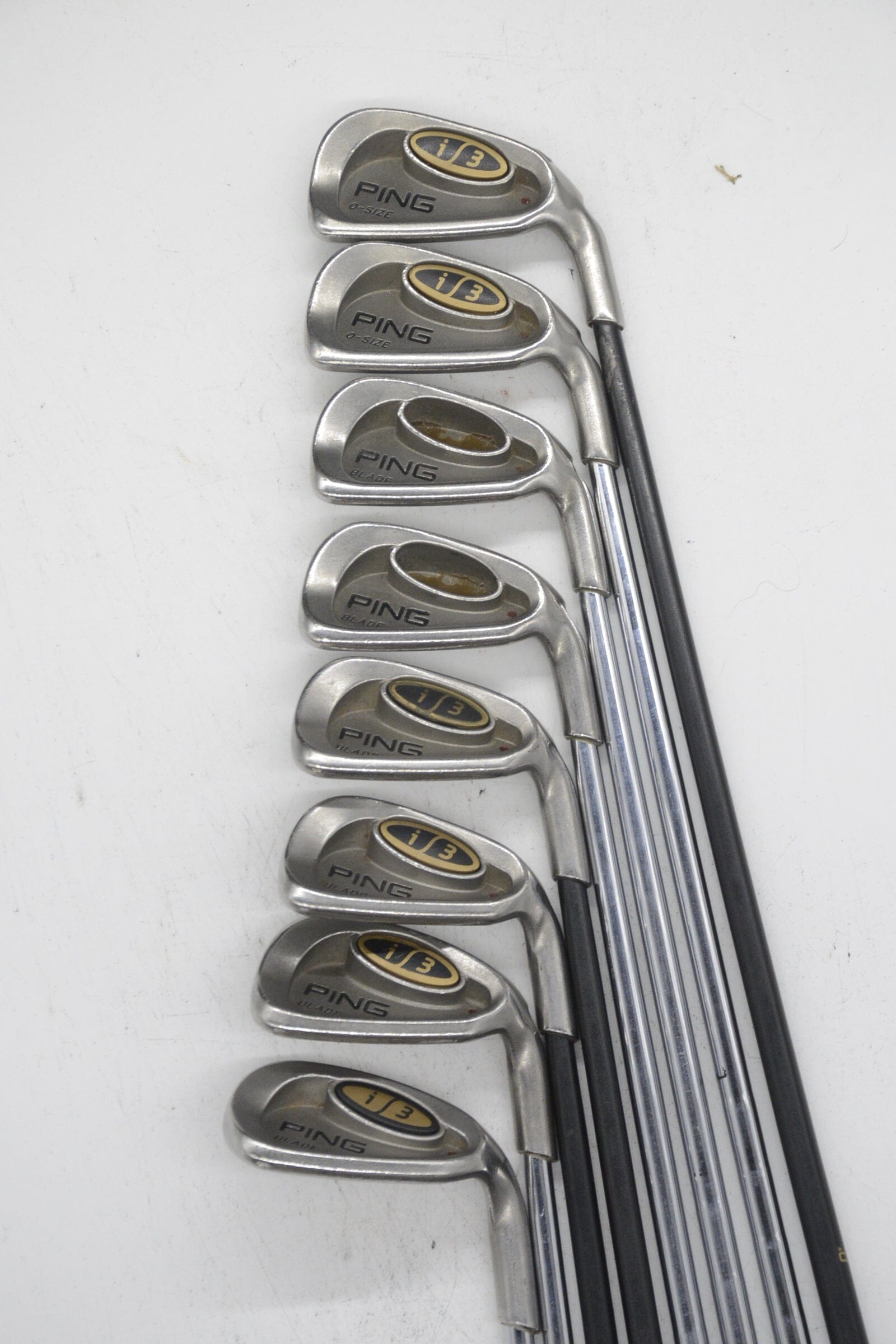 Ping I3 O-size/Blade combo 4-PW, SW Iron Set S Flex +0.5" Golf Clubs GolfRoots 