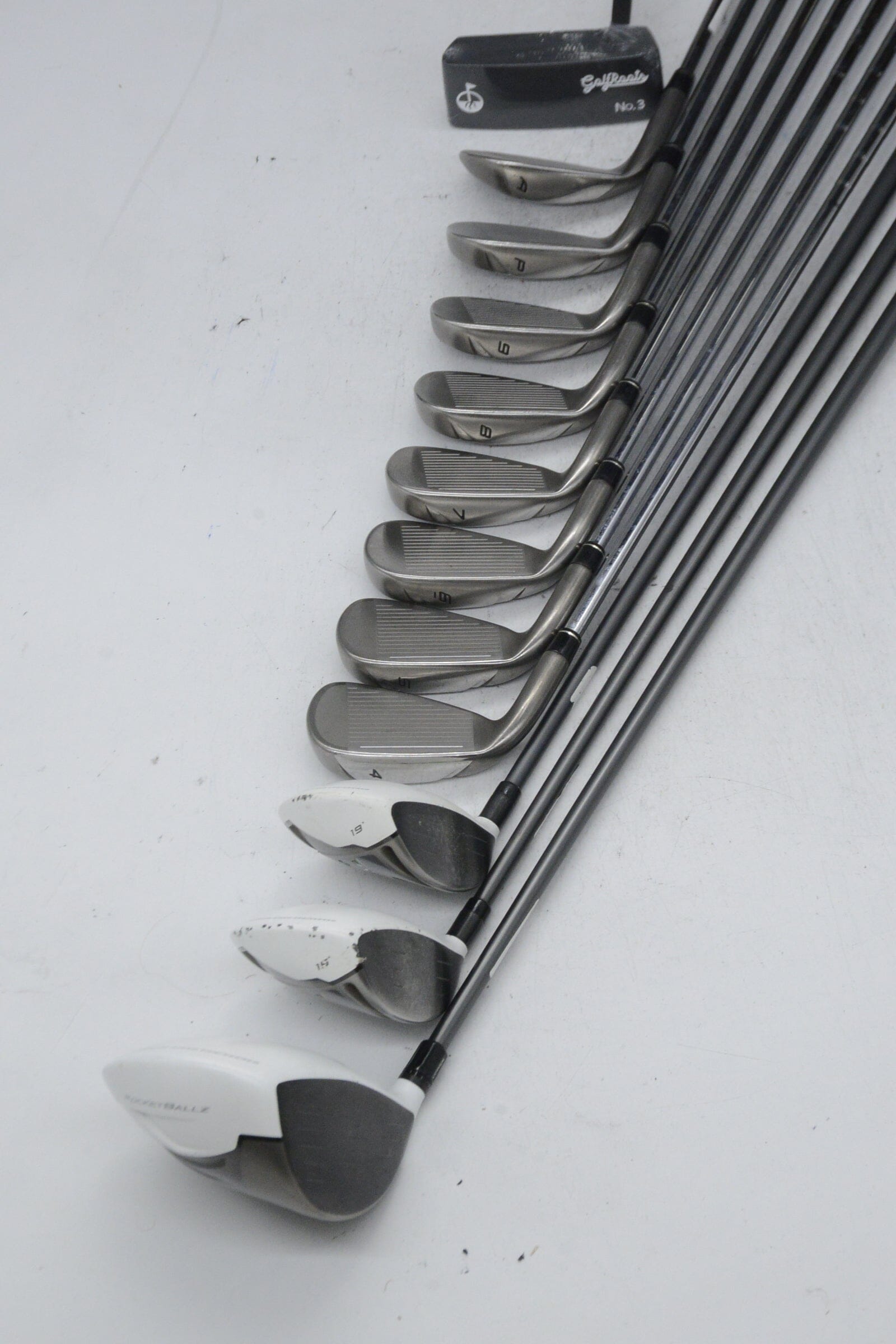 TaylorMade Rocketballz Mixed Full Set R Flex +0.25" Golf Clubs GolfRoots 
