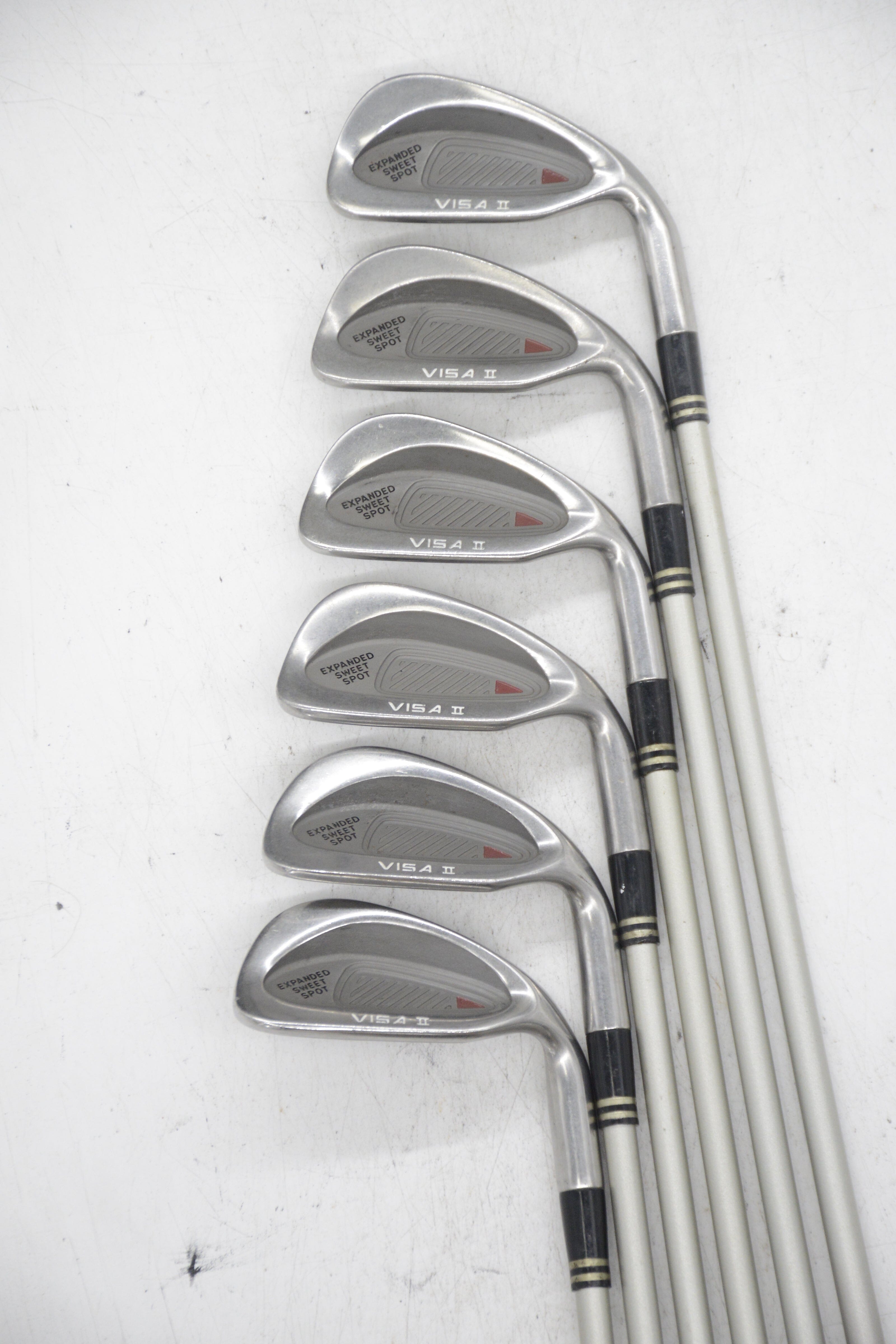 Women's Confidence Visa II 3-6,8,9 Iron Set W Flex -0.25" Golf Clubs GolfRoots 