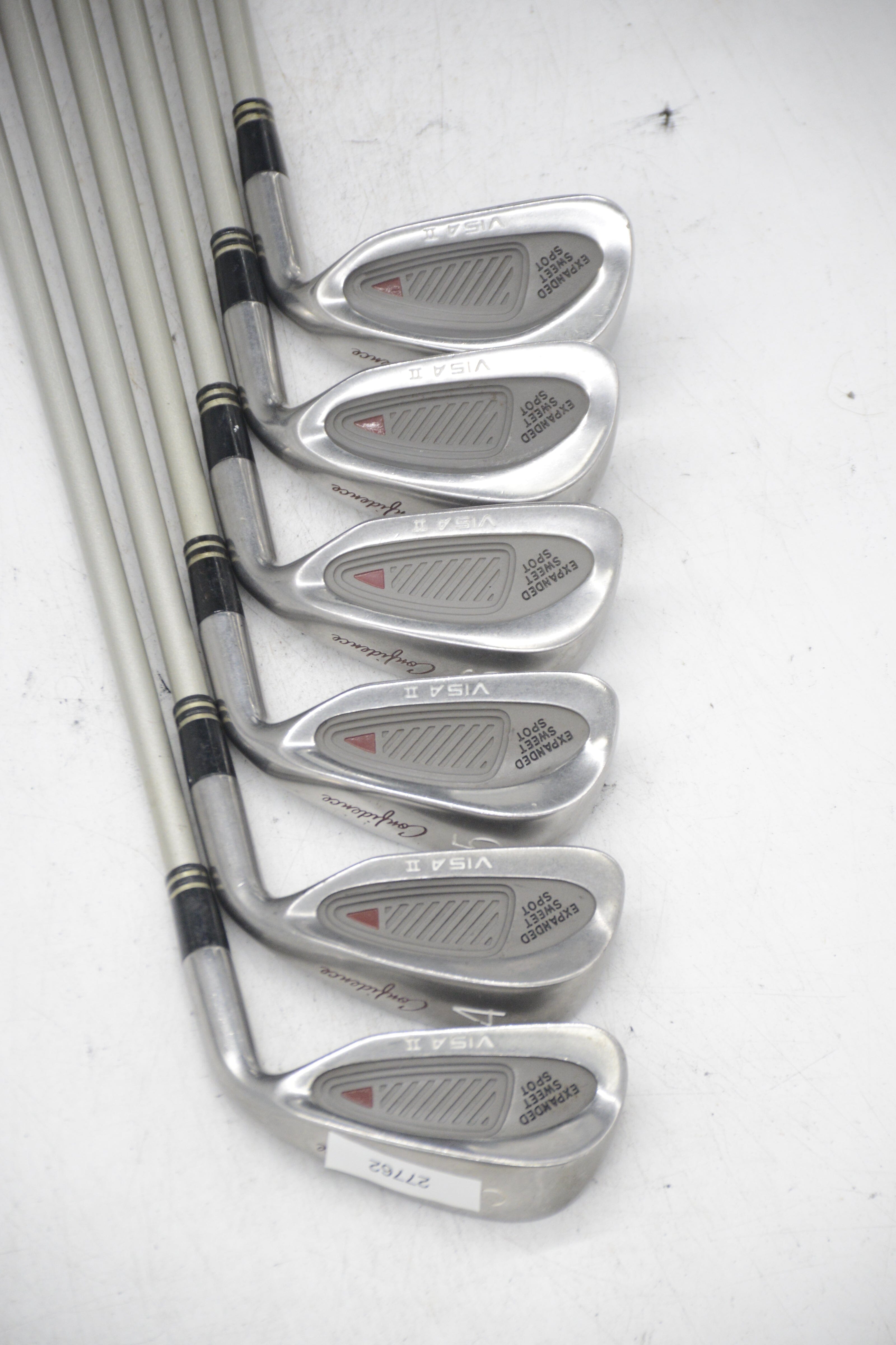 Women's Confidence Visa II 3-6,8,9 Iron Set W Flex -0.25" Golf Clubs GolfRoots 