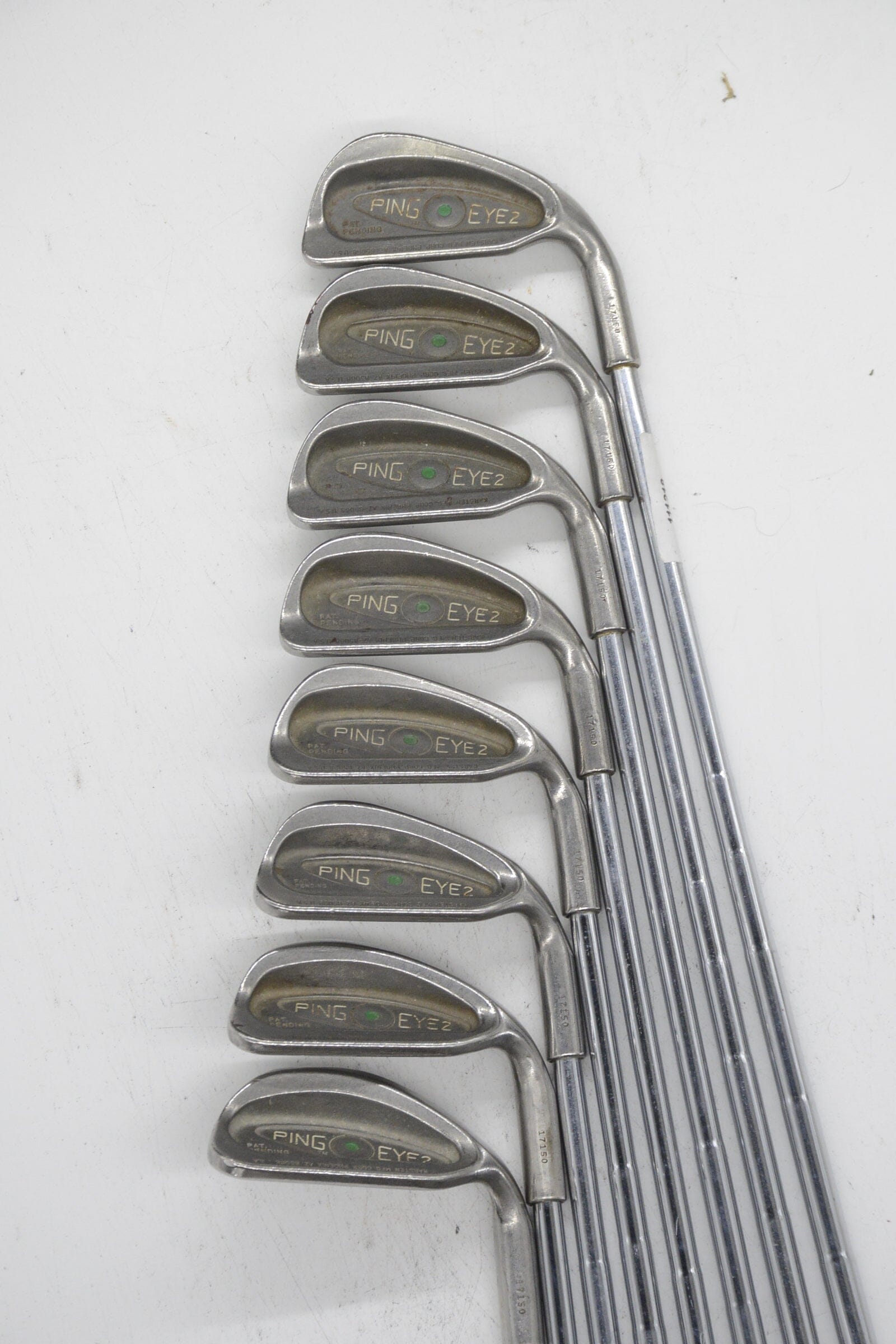 Ping Eye 2 3-6, 8-PW, SW Iron Set S Flex +0.5" Golf Clubs GolfRoots 