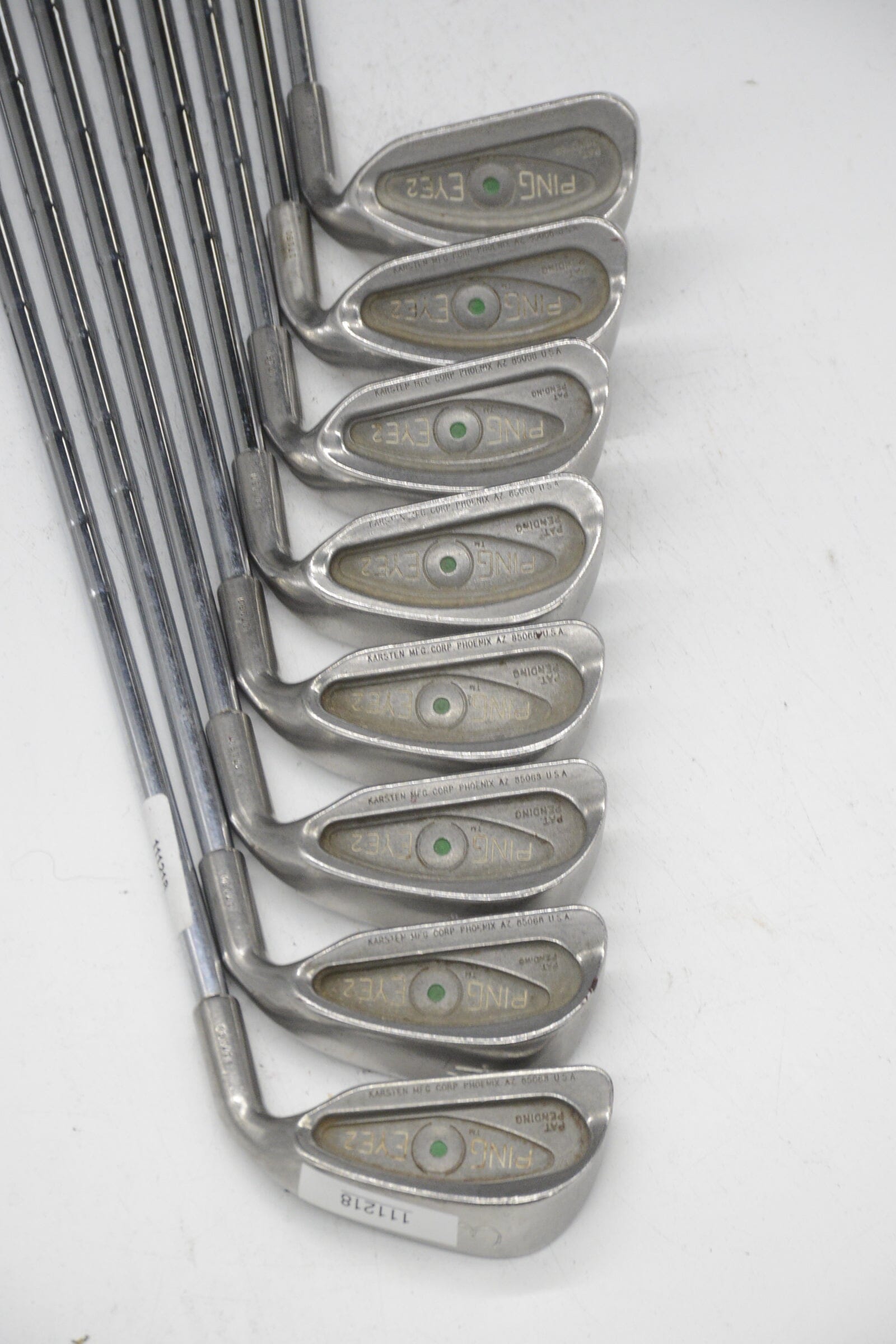 Ping Eye 2 3-6, 8-PW, SW Iron Set S Flex +0.5" Golf Clubs GolfRoots 