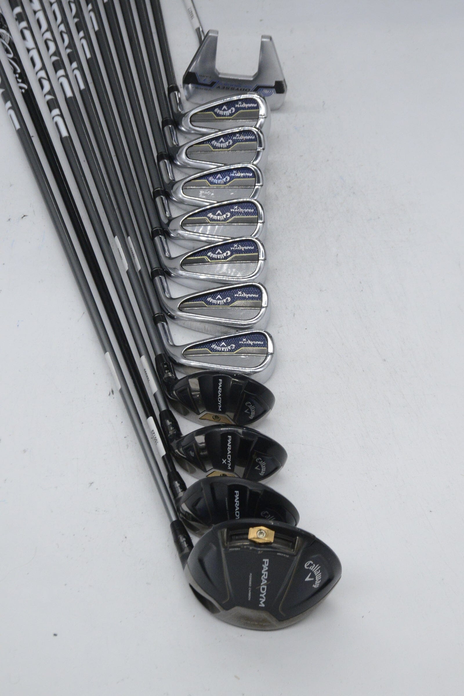Callaway Paradym X Mixed Full Set S Flex -0.5" Golf Clubs GolfRoots 