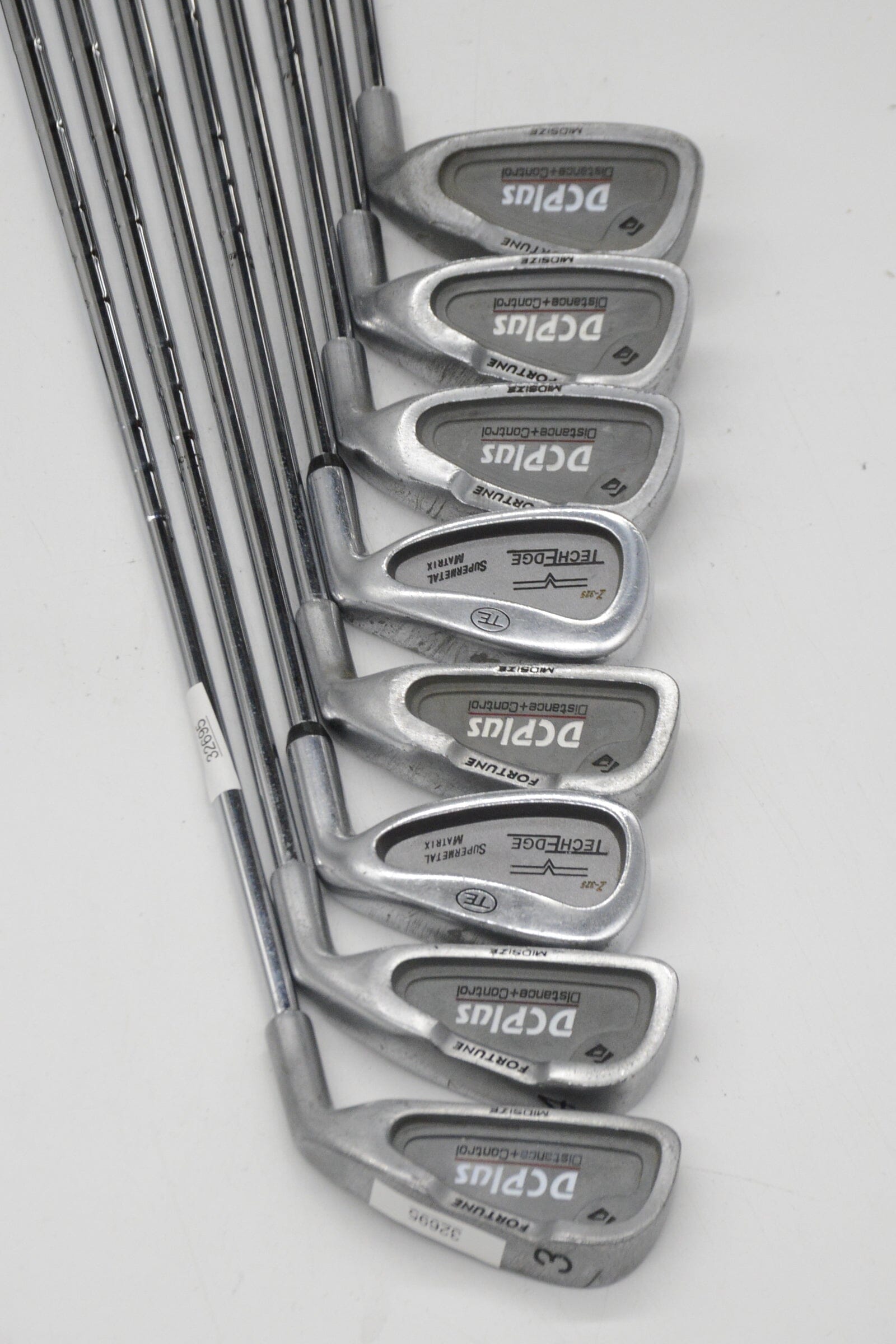 Fortune DC Plus 3-PW Iron Set S Flex -0.75" Golf Clubs GolfRoots 