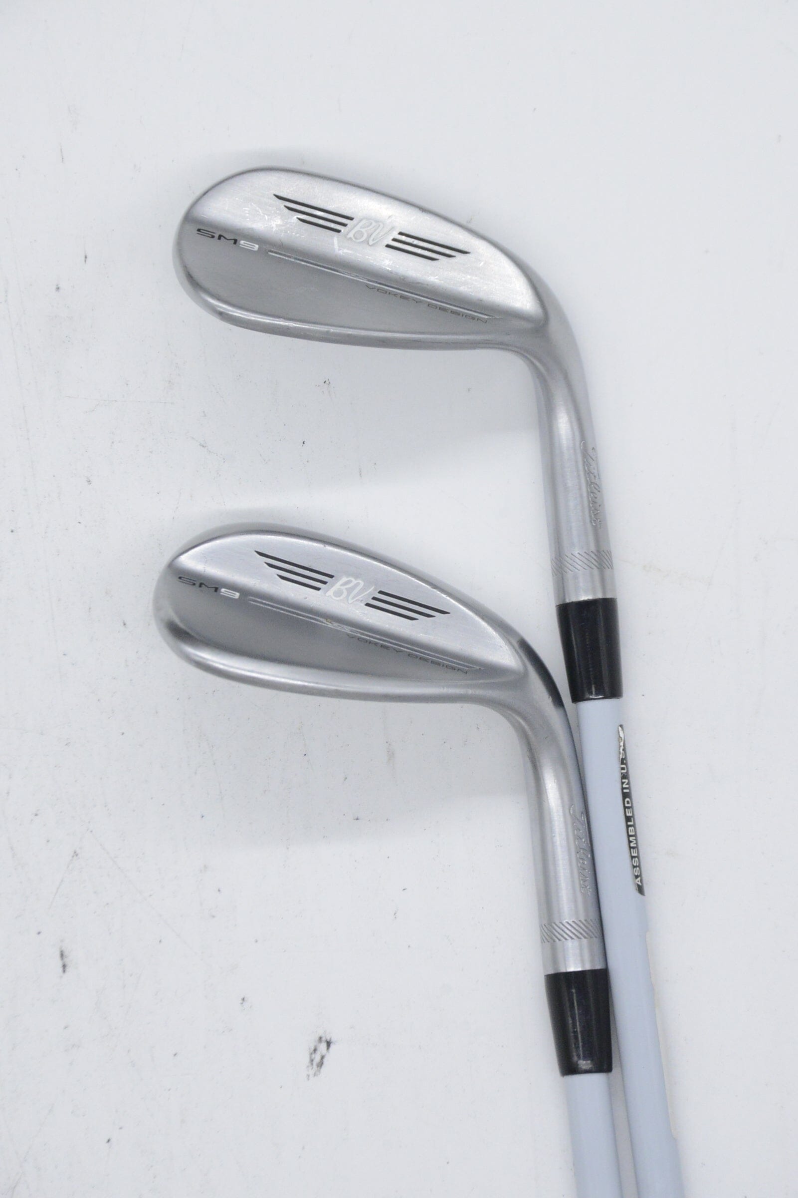 Women's Titleist Vokey SM9 Tour Chrome 52 & 56 Degree Wedge Set W Flex Golf Clubs GolfRoots 