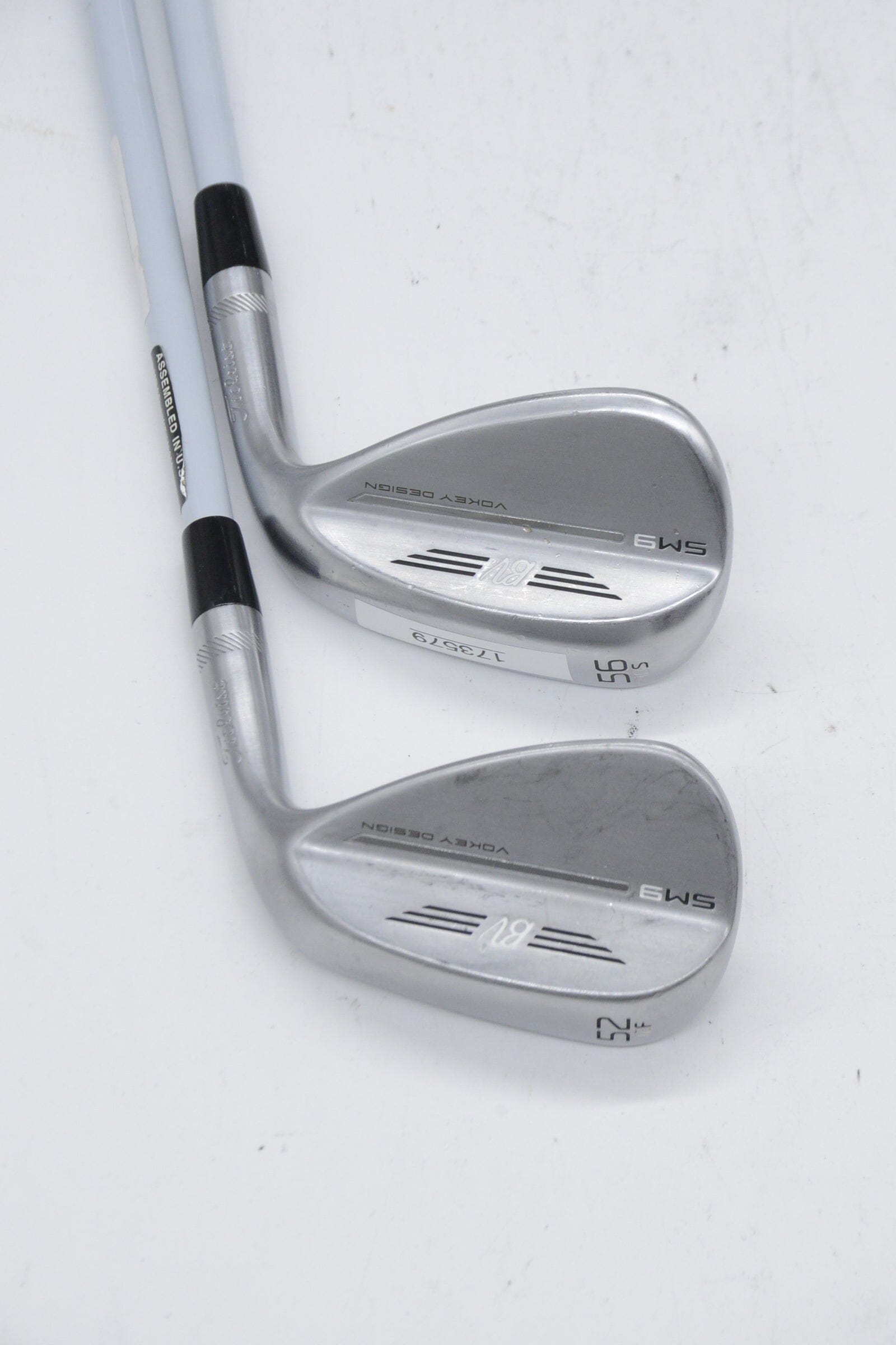 Women's Titleist Vokey SM9 Tour Chrome 52 & 56 Degree Wedge Set W Flex Golf Clubs GolfRoots 