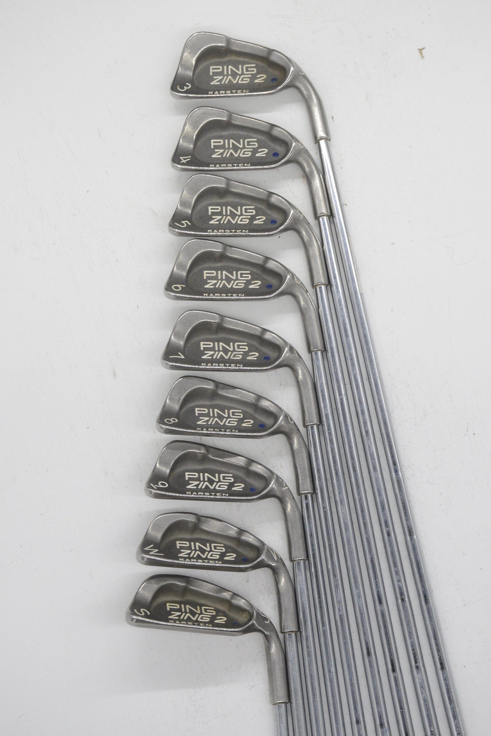 Ping Zing 2 3-PW, SW Iron Set R Flex Std Length Golf Clubs GolfRoots 
