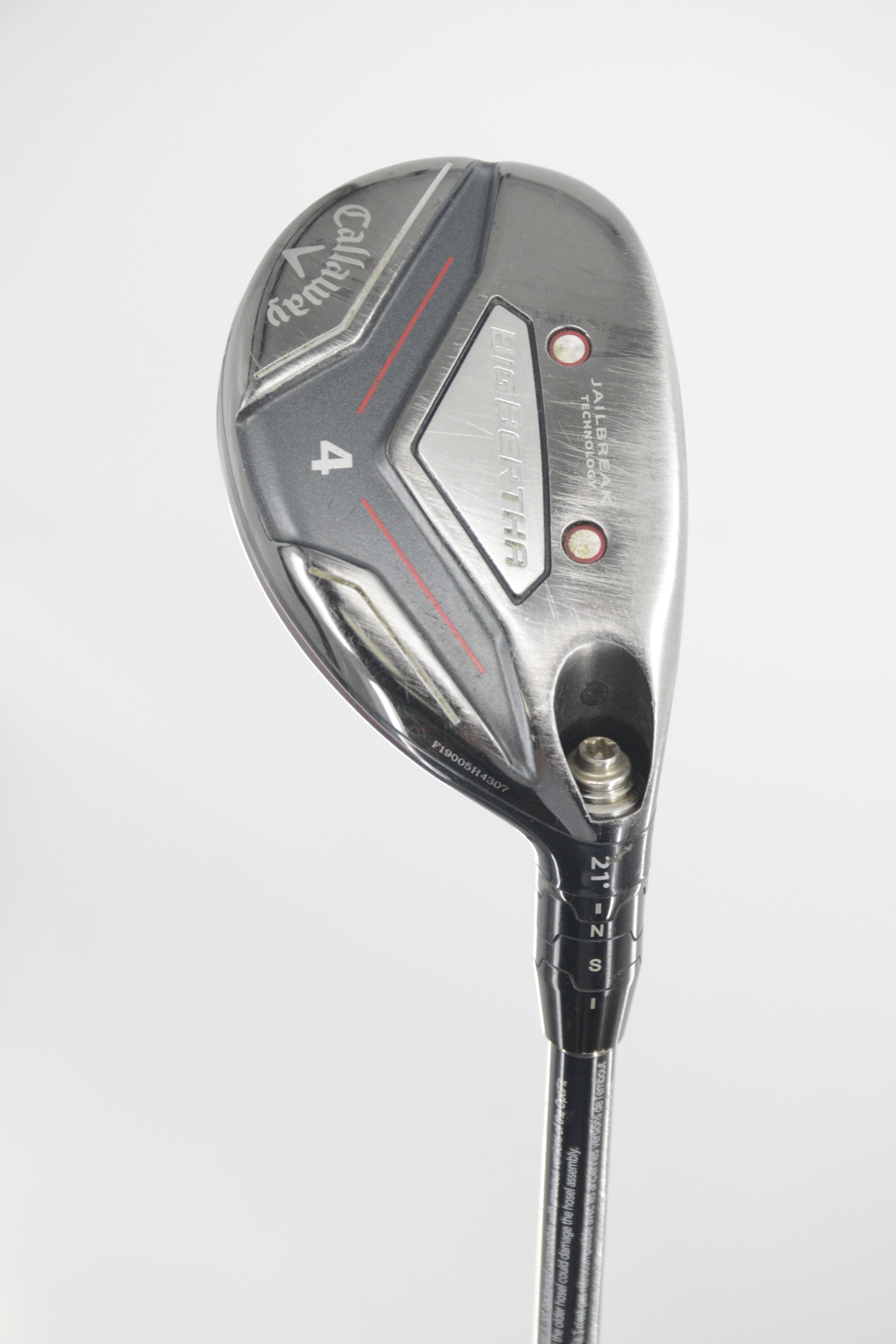 Callaway Big Bertha 2019 4 Hybrid R Flex 40" Golf Clubs GolfRoots 