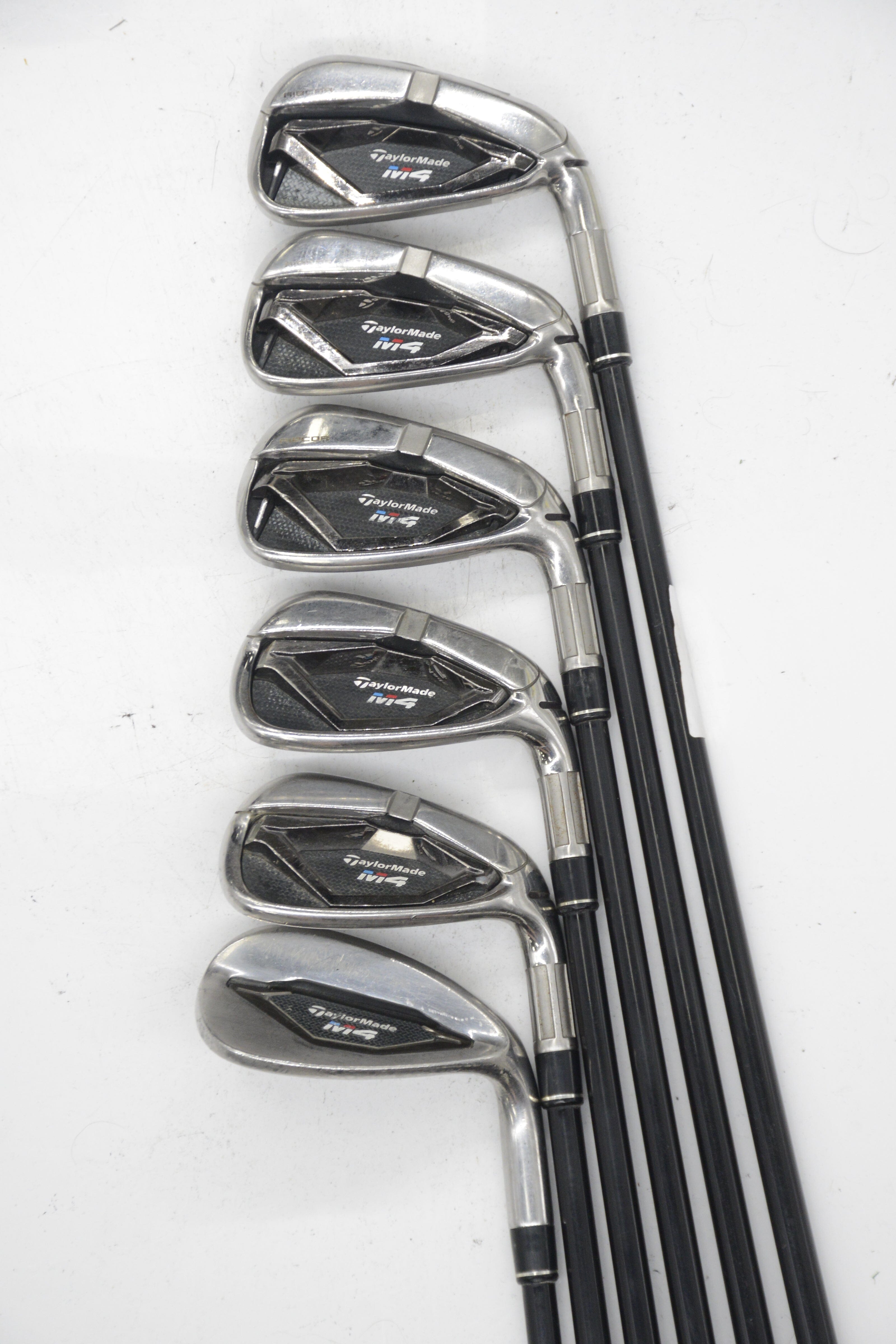 TaylorMade M4 2018 6-SW Iron Set SR Flex -0.25" Golf Clubs GolfRoots 