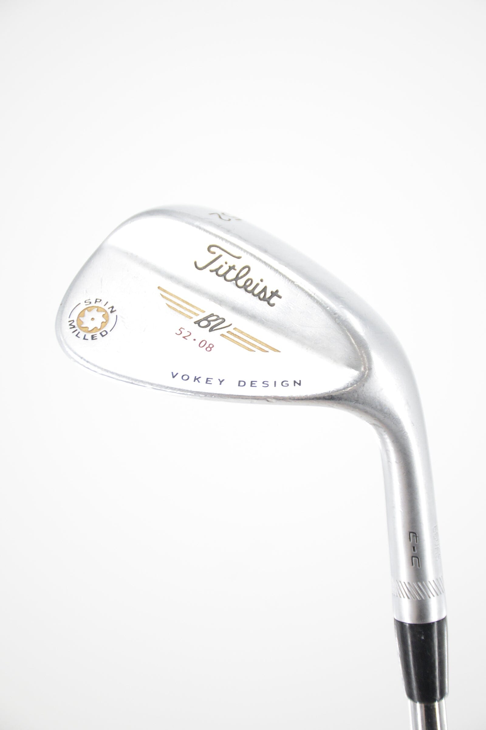 Titleist Vokey Spin Milled 52 Degree Wedge Wedge Flex 35.5" Golf Clubs GolfRoots 