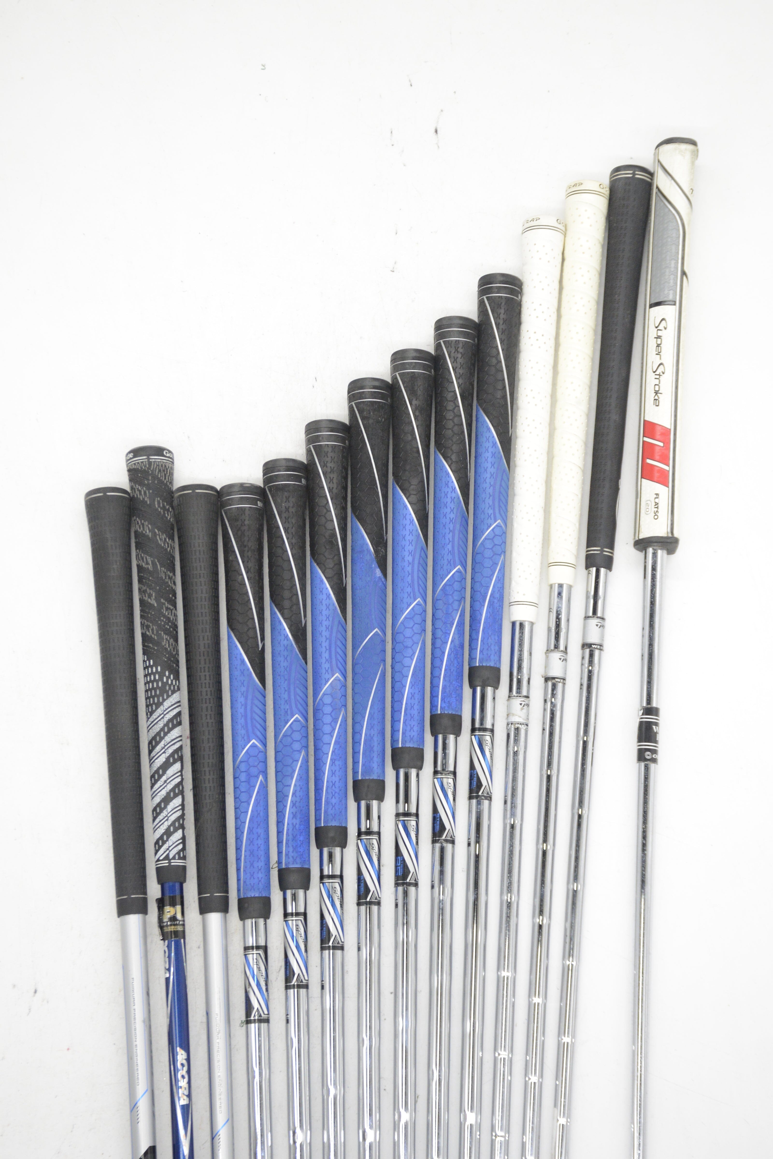 TaylorMade Speedblade Mixed Full Set S Flex Std Length Golf Clubs GolfRoots 