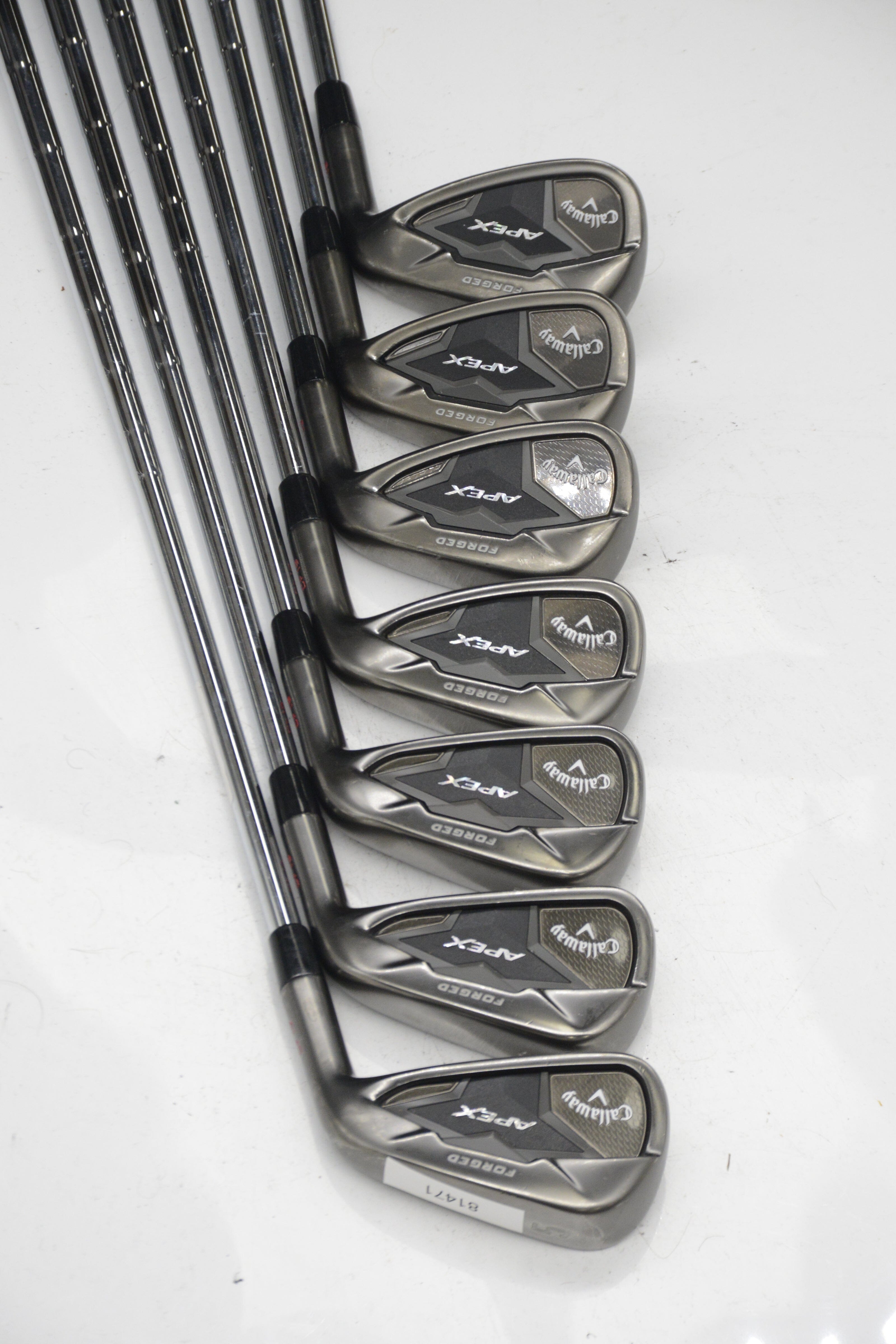 Callaway Apex Smoke 5-AW Iron Set S Flex Std Length Golf Clubs GolfRoots 