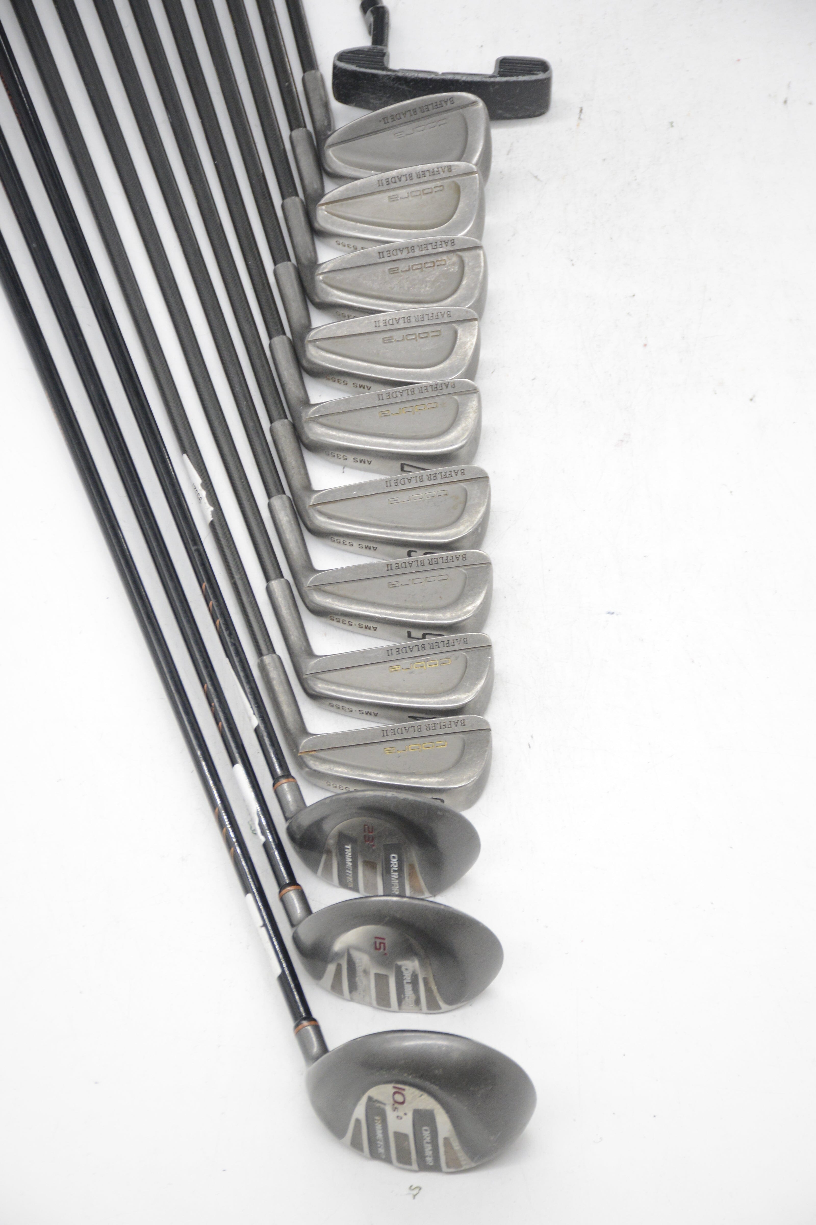 Cobra Baffler Blade II Mixed Full Set R Flex -0.75" Golf Clubs GolfRoots 