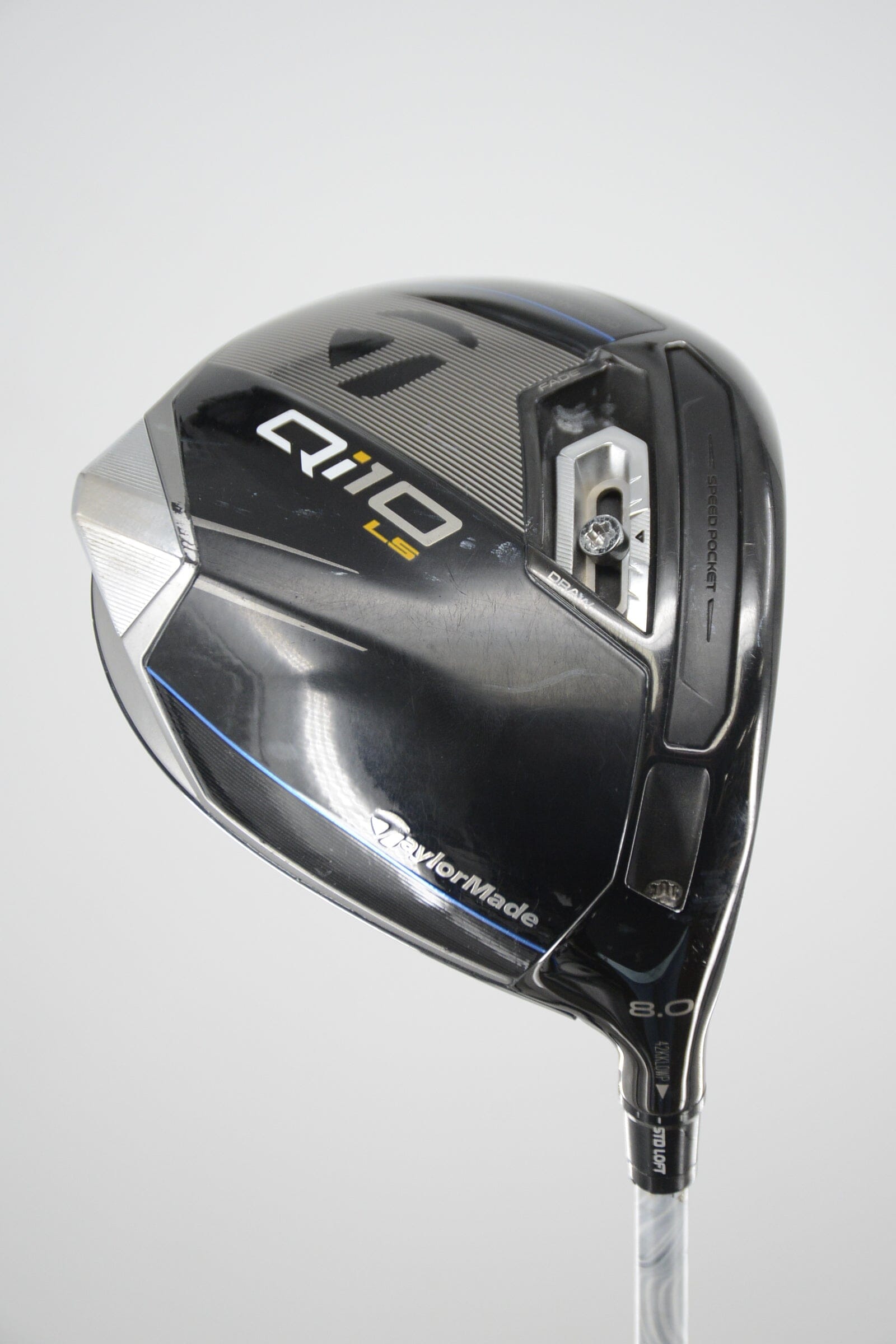 TaylorMade Qi10 LS 8 Degree Driver S Flex 45.75" Golf Clubs GolfRoots 