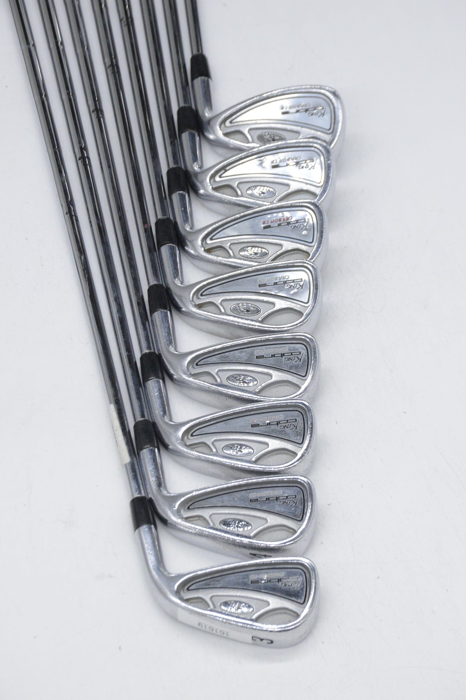 Cobra Carbon Cb 3-PW Iron Set S Flex +0.75" Golf Clubs GolfRoots 