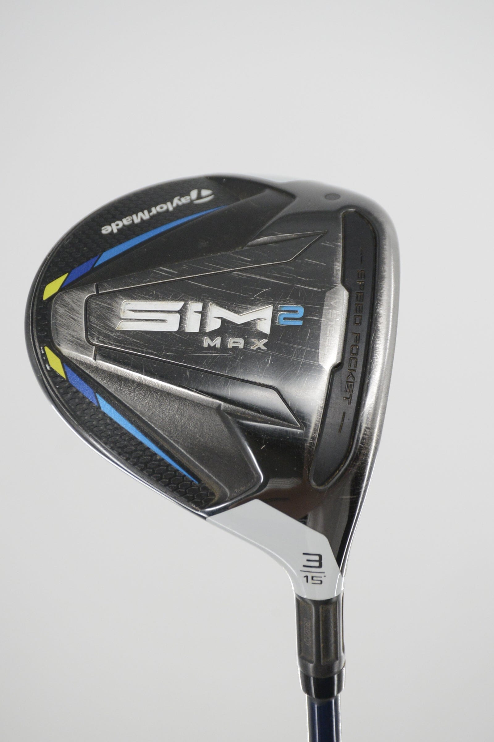 TaylorMade SIM2 Max Steel 3 Wood R Flex 42.75" Golf Clubs GolfRoots 