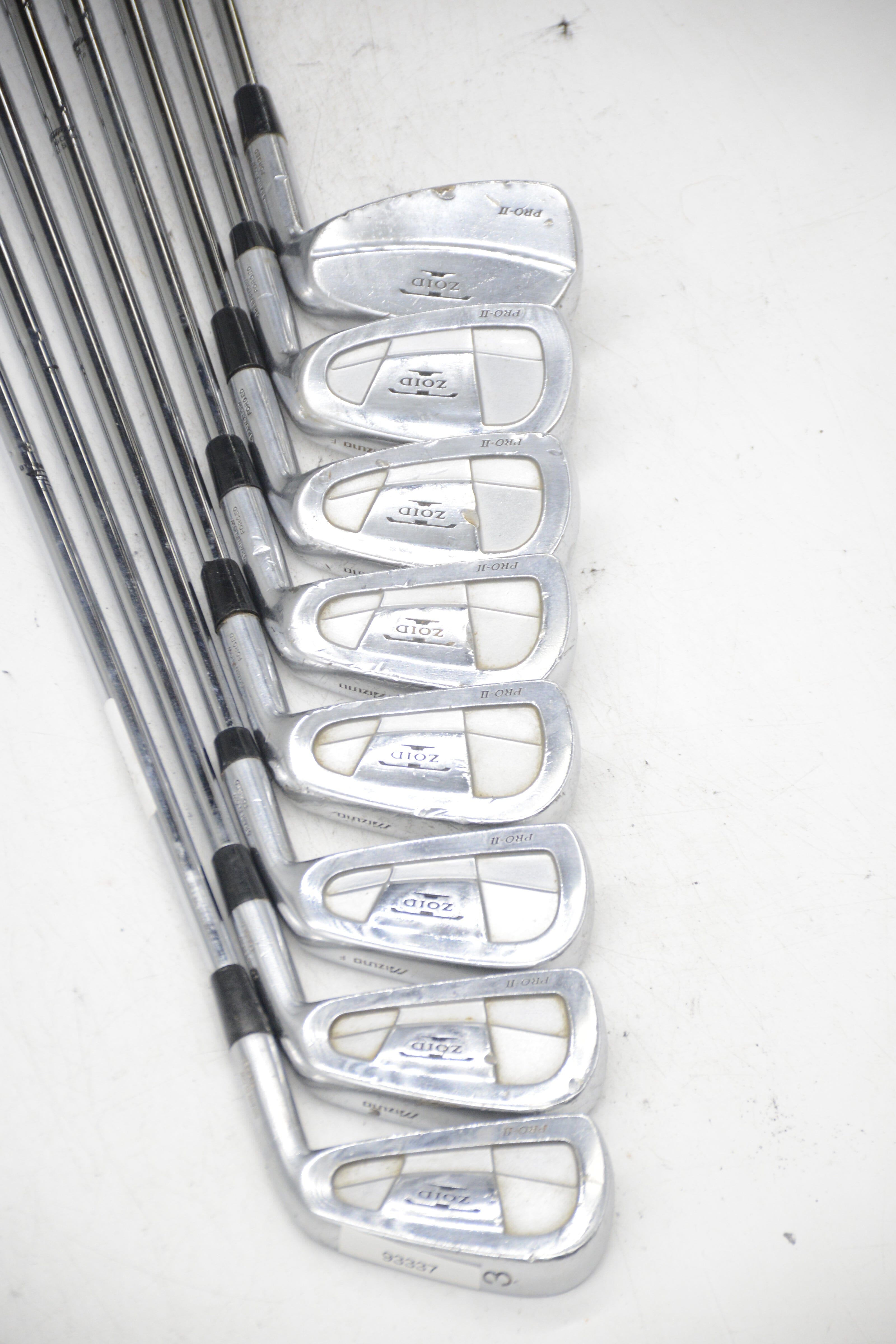 Mizuno T-Zoid Pro II Forged 3-PW Iron Set S Flex Std Length Golf Clubs GolfRoots 