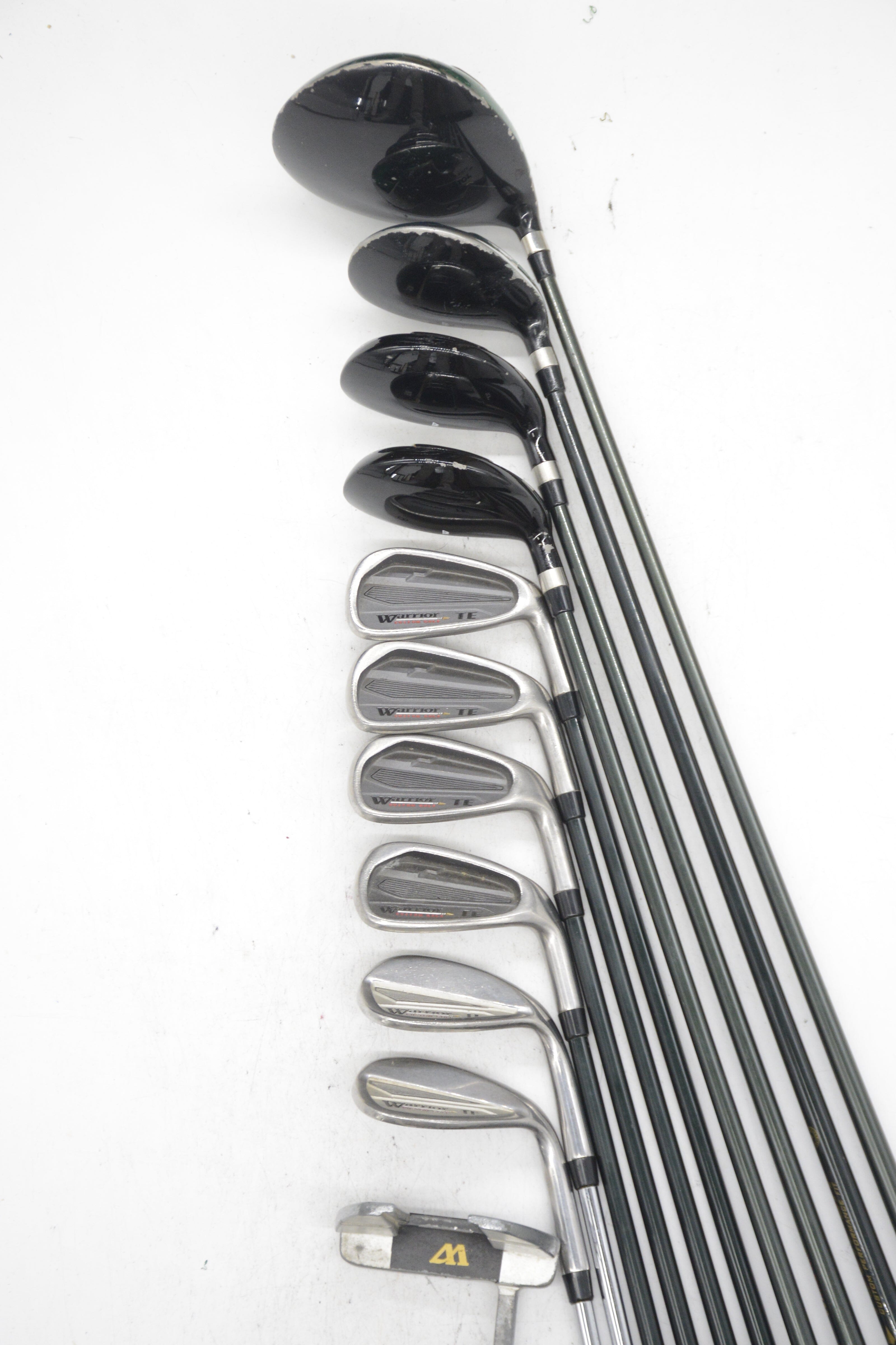 Warrior Custom Golf TE Mixed Full Set R Flex -0.75" Golf Clubs GolfRoots 