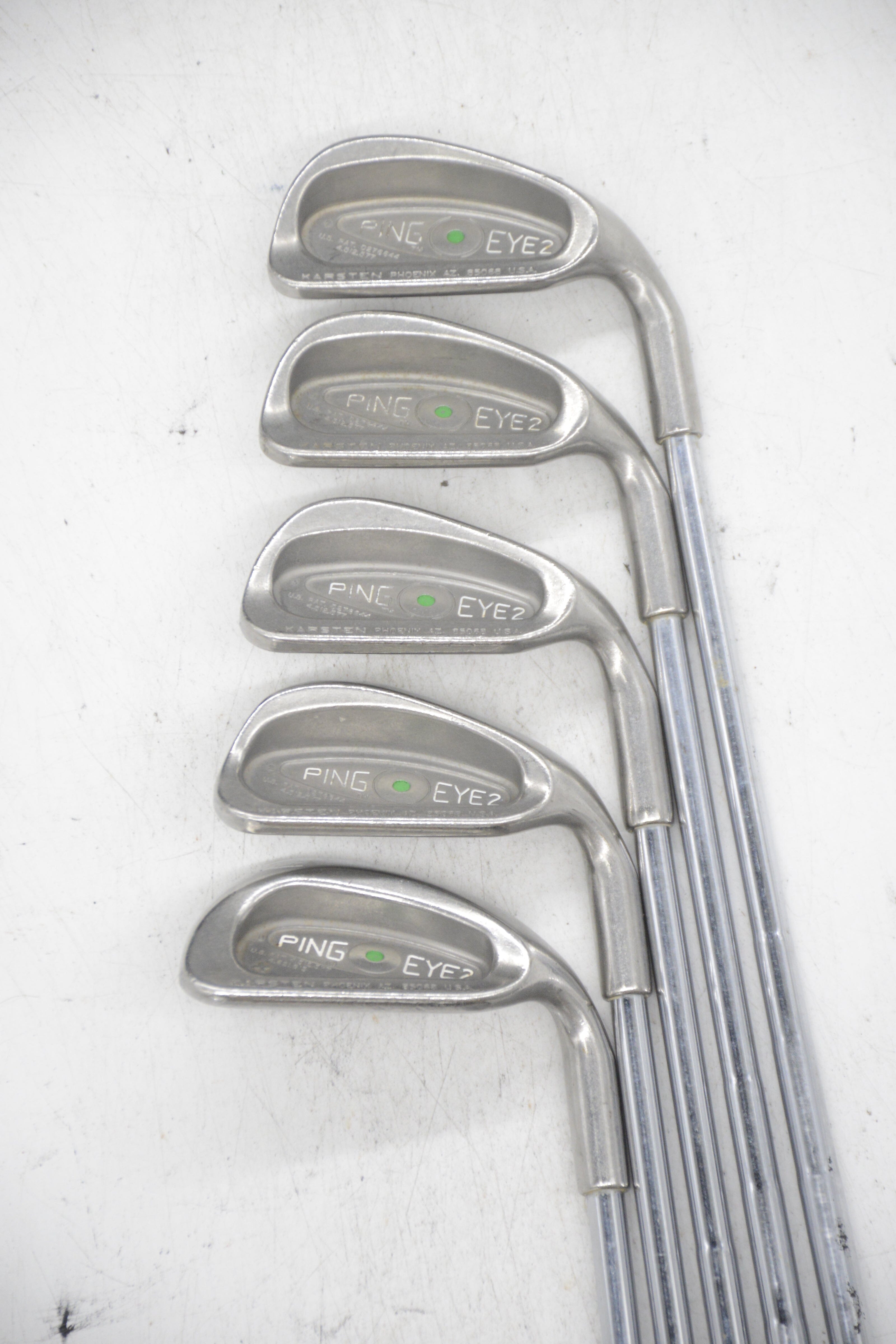 Ping Eye 2 6-PW Iron Set R Flex +0.25" Golf Clubs GolfRoots 