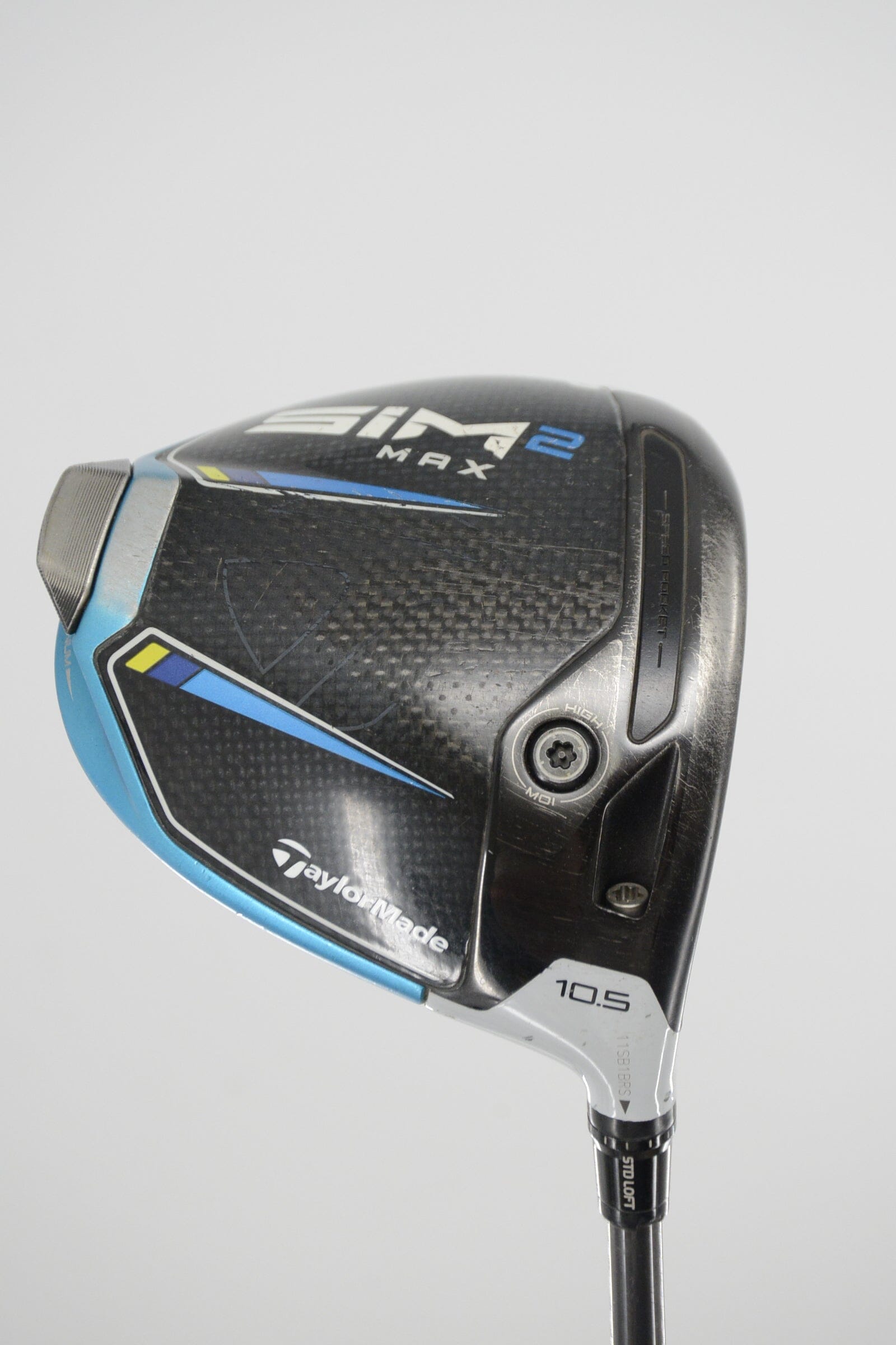 TaylorMade SIM2 Max 10.5 Degree Driver R Flex 45.5" Golf Clubs GolfRoots 