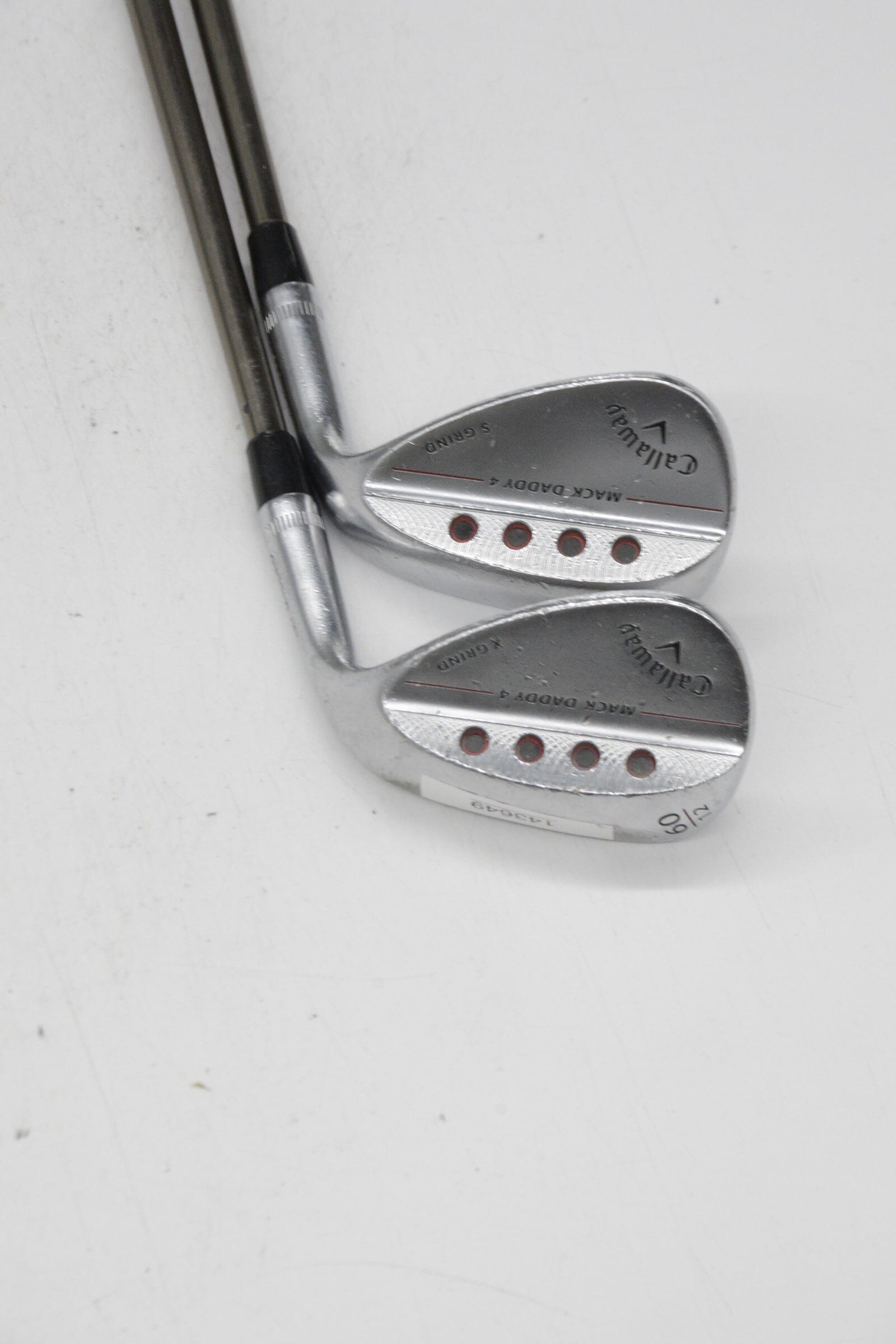 Callaway Mack Daddy 4 Chrome 56 & 60 Degree Wedge Set SR Flex Golf Clubs GolfRoots 