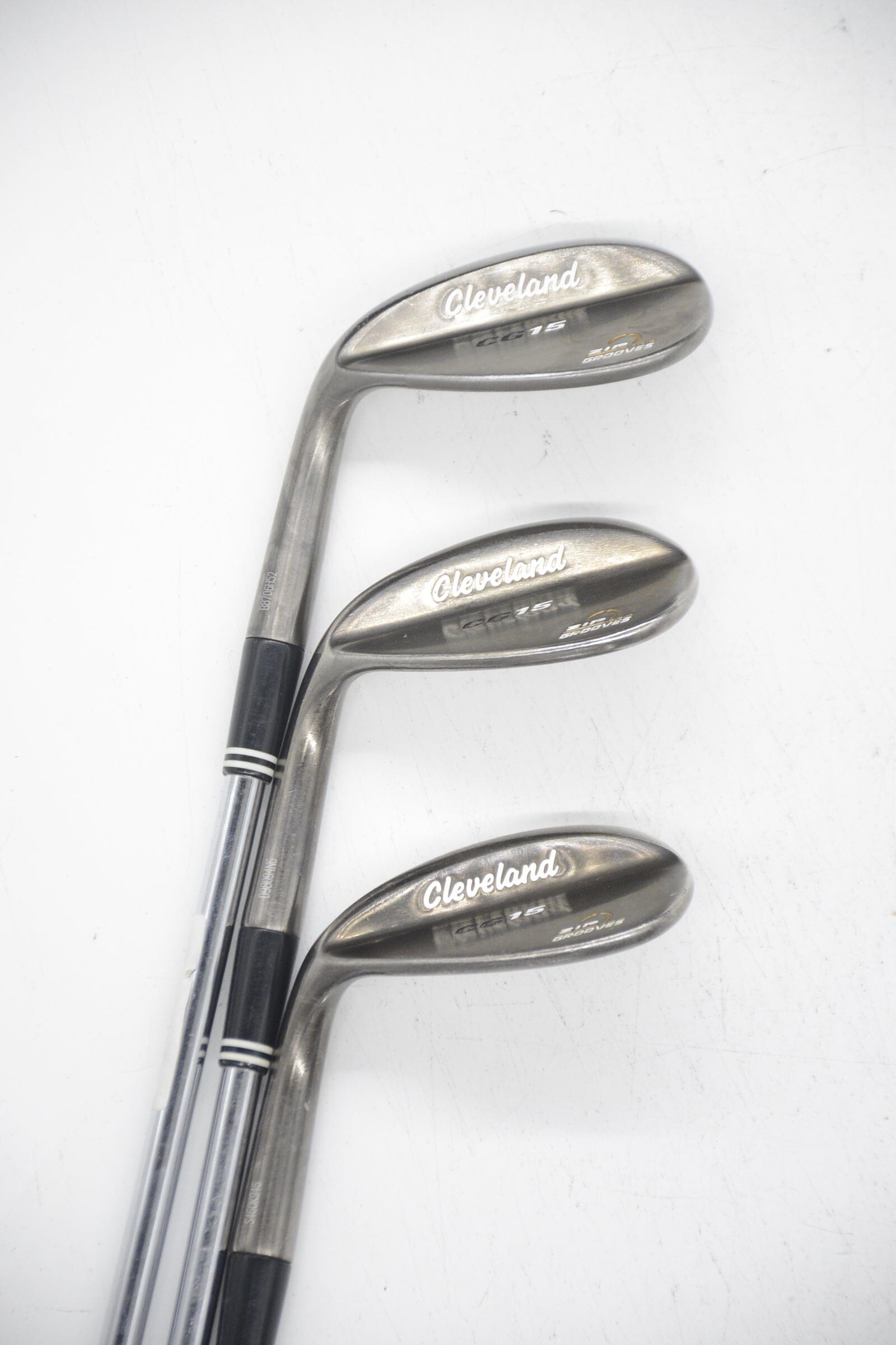 Lefty Cleveland CG15 Black Pearl 52, 56, 60 Degree Wedge Set Wedge Flex Golf Clubs GolfRoots 