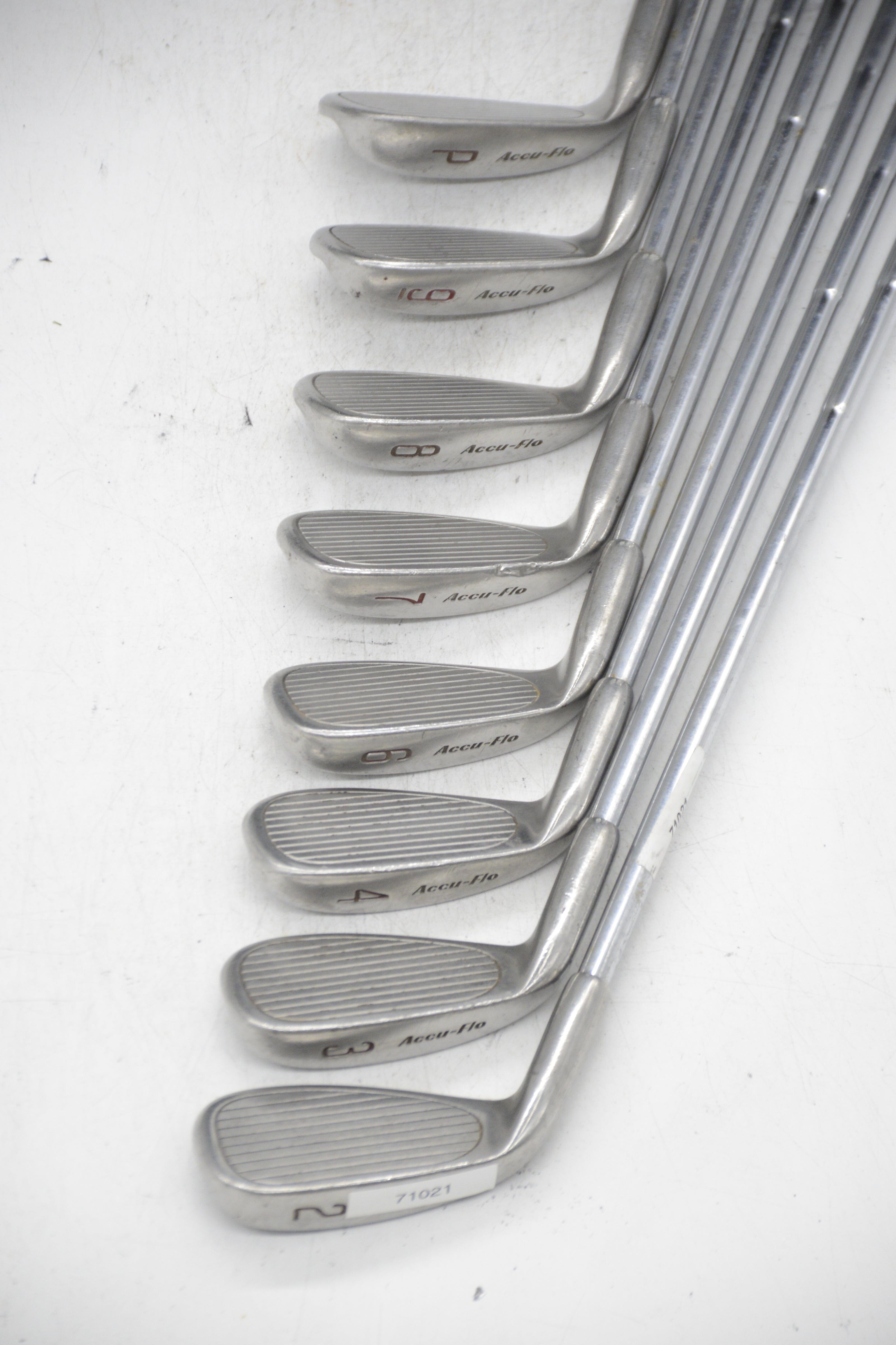 Titleist Accu-Flo 2-4, 6-PW Iron Set S Flex -0.5" Golf Clubs GolfRoots 