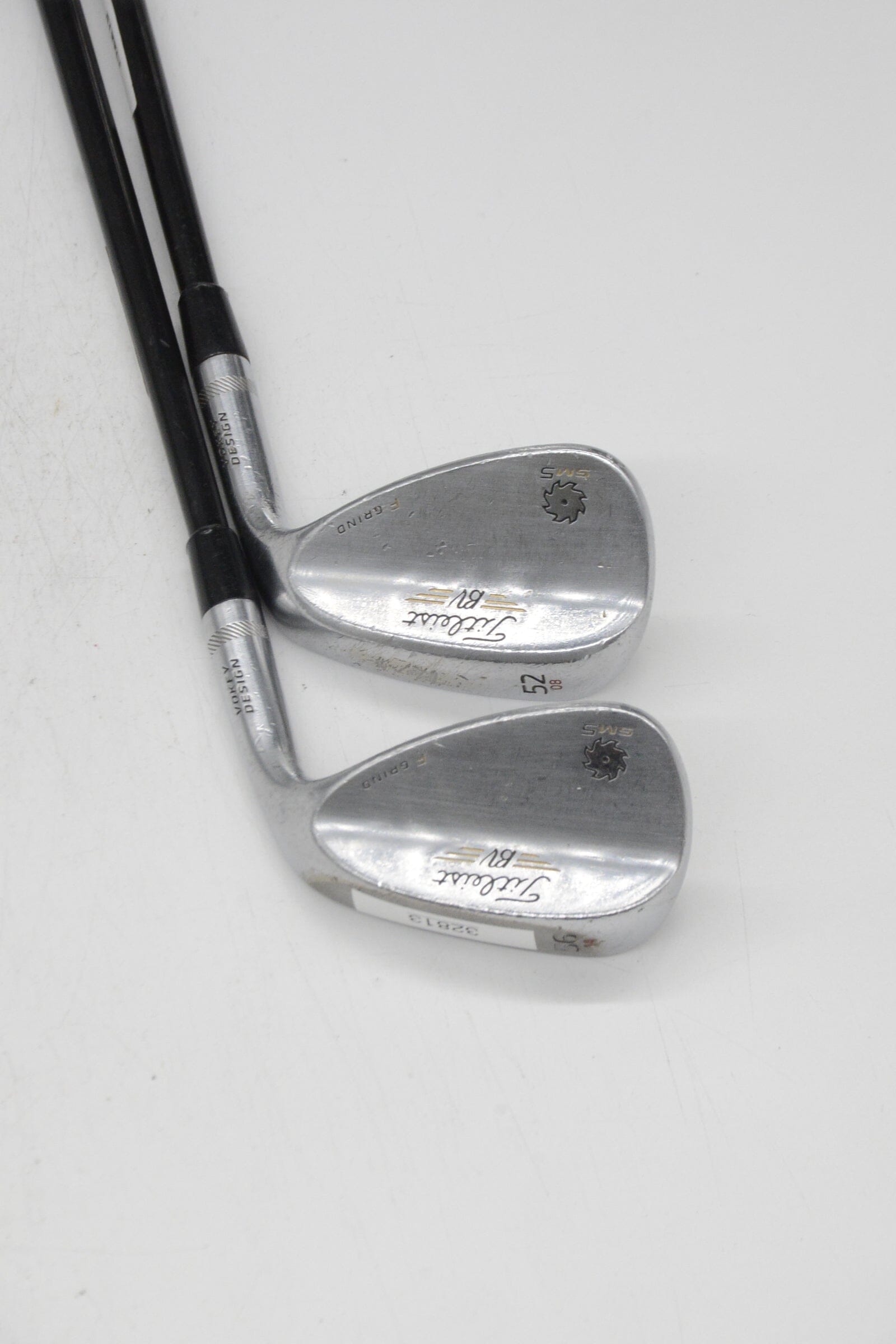 Titleist Vokey SM5 Tour Chrome 52 & 56 Degree Wedge Set SR Flex Golf Clubs GolfRoots 