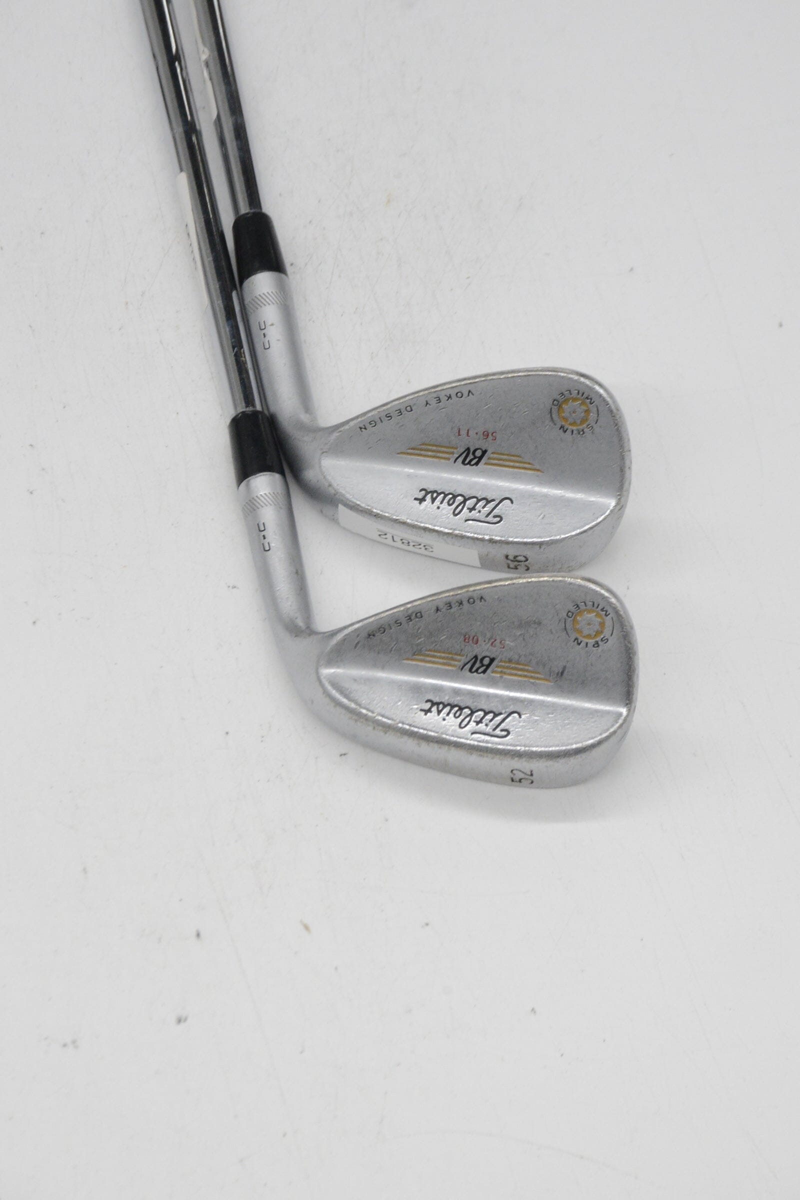 Titleist Vokey Spin Milled 52 & 56 Degree Wedge Set S Flex Golf Clubs GolfRoots 