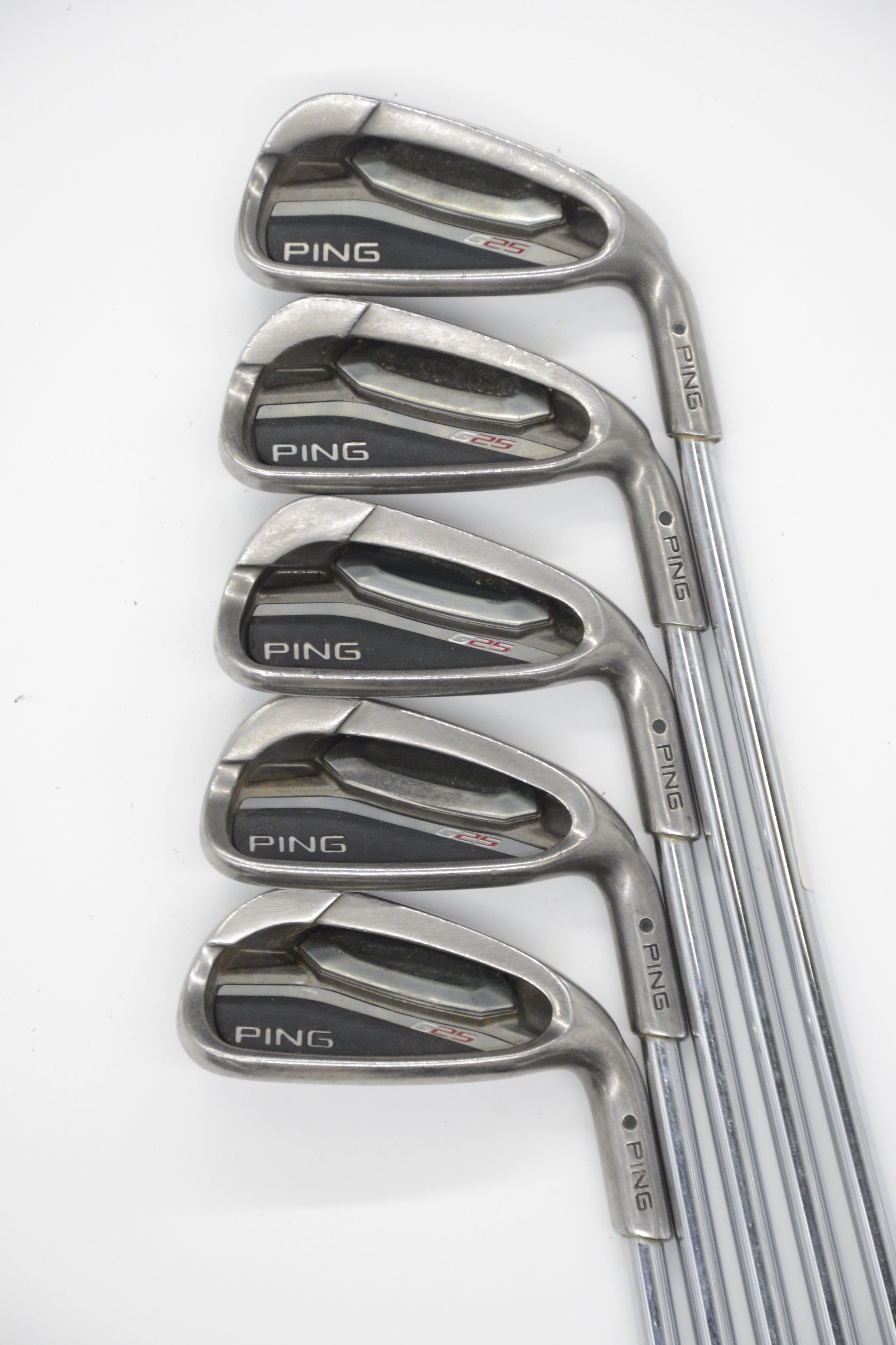 Ping G25 5-9 Iron Set R Flex Std Length Golf Clubs GolfRoots 