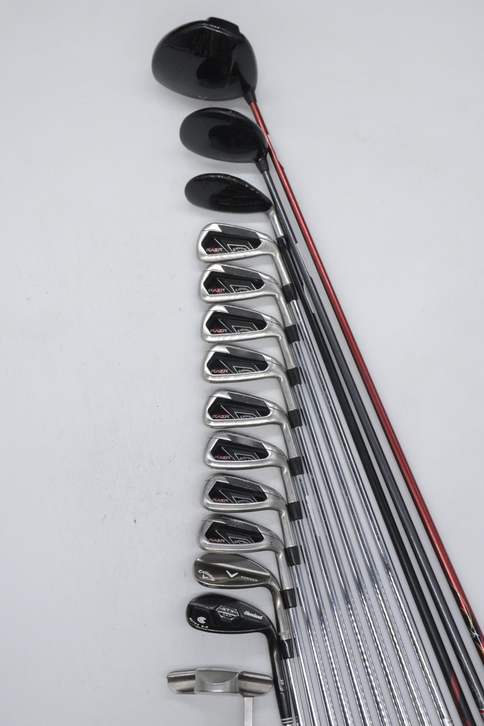 Callaway RAZR X Tour Mixed Full Set R Flex Std Length Golf Clubs GolfRoots 
