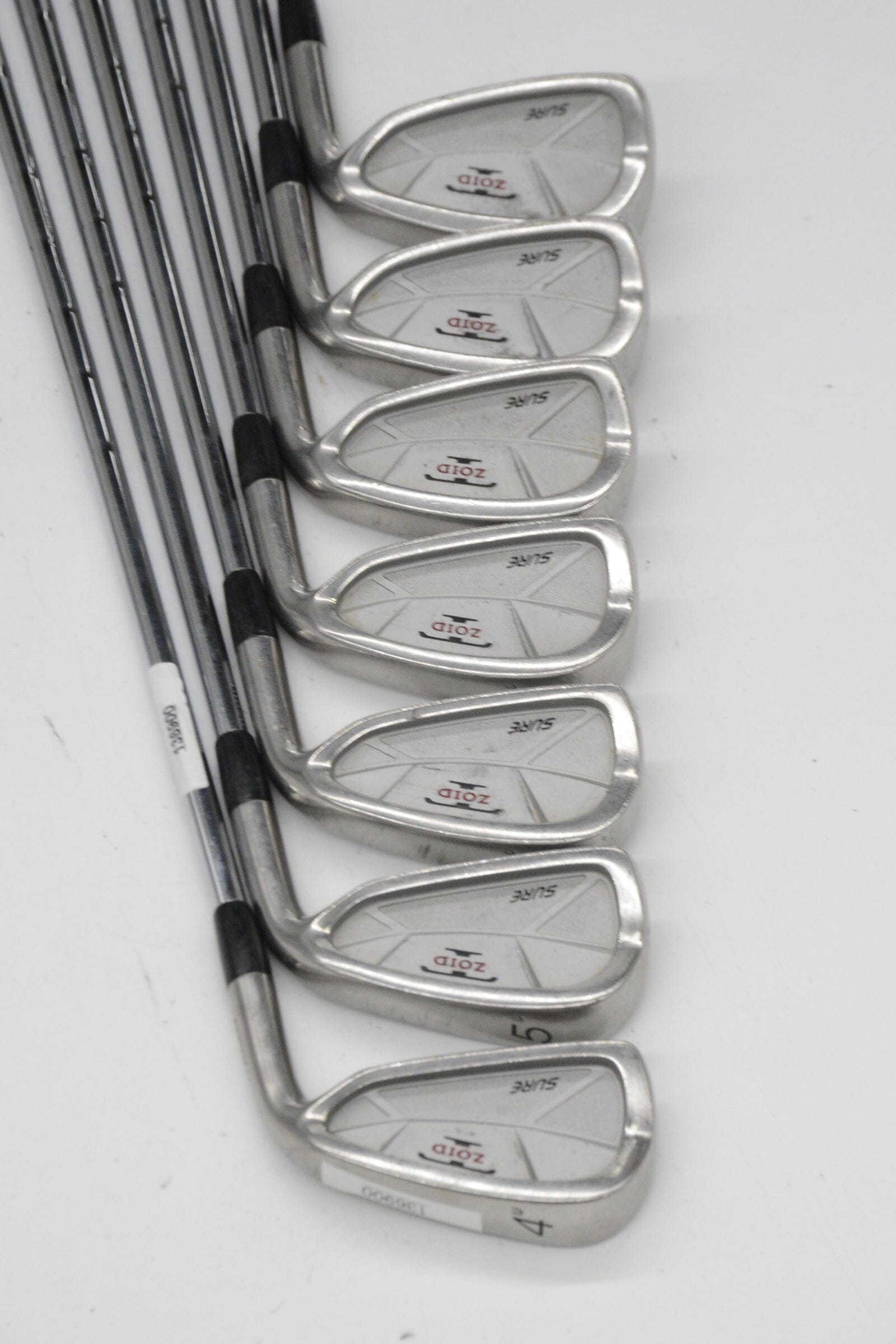 Mizuno T-Zoid Sure 4-PW Iron Set S Flex Std Length Golf Clubs GolfRoots 