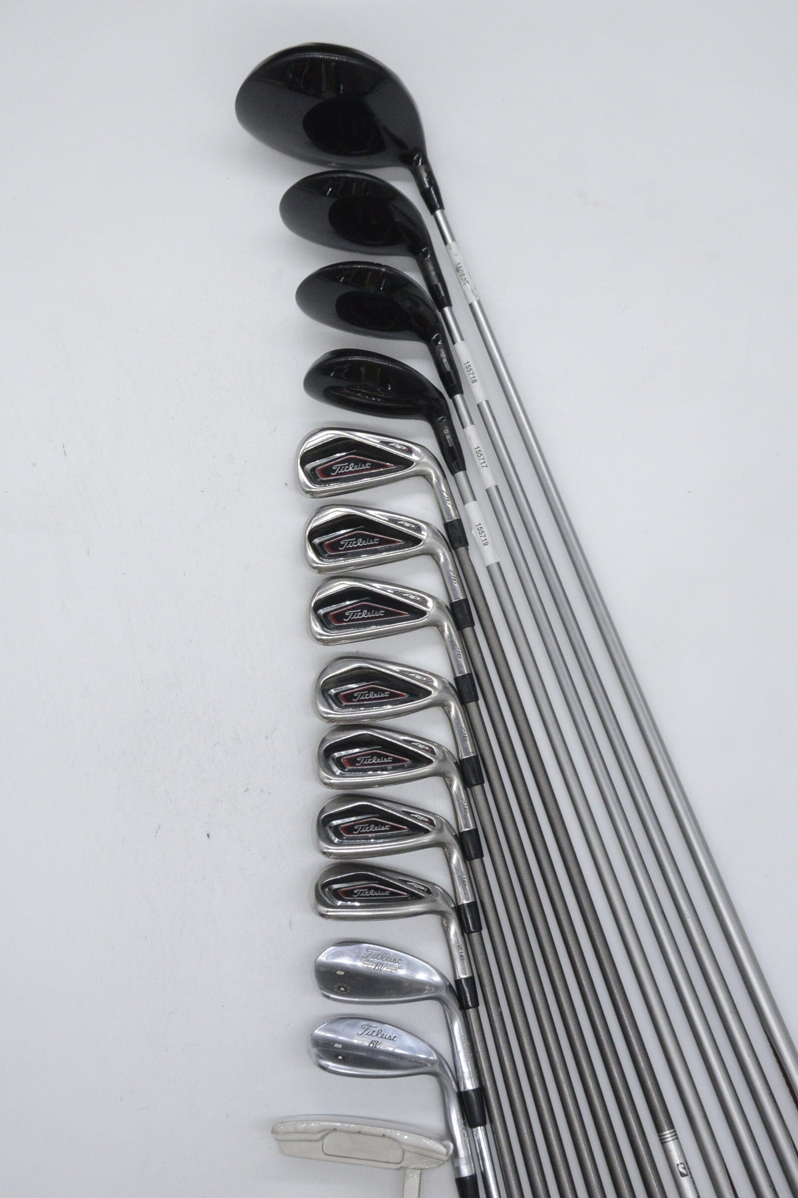 Titleist 716 AP1 Mixed Full Set R Flex -0.5" Golf Clubs GolfRoots 