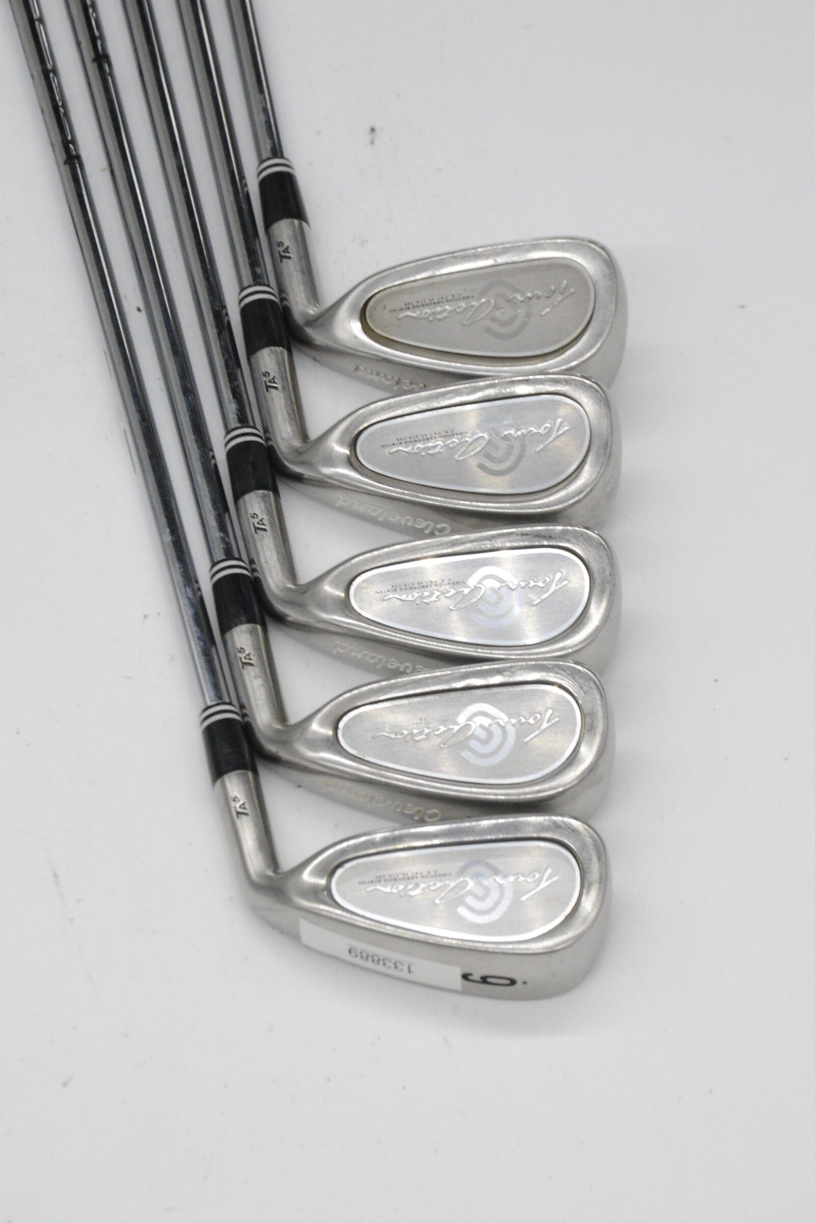 Cleveland Ta5 Silver Foil Medallion 6-PW Iron Set S Flex Std Length Golf Clubs GolfRoots 