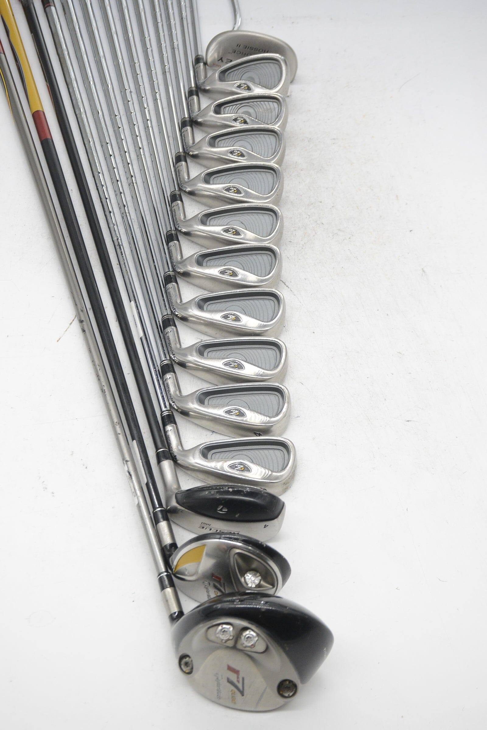 TaylorMade R7 XD Mixed Full Set S Flex Std Length Golf Clubs GolfRoots 