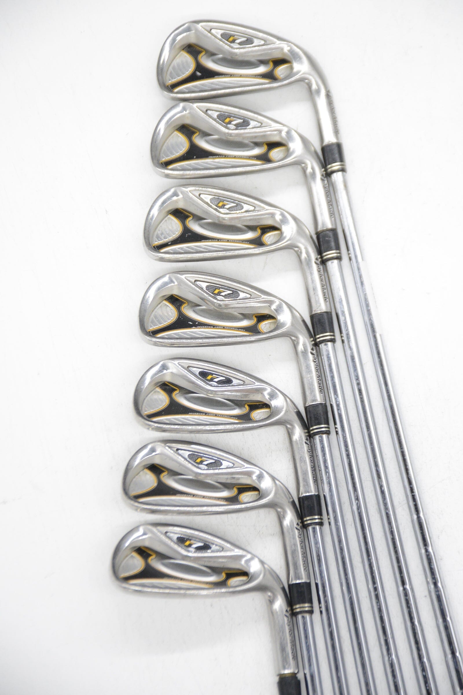 TaylorMade R7 4-PW Iron Set S Flex +0.75" Golf Clubs GolfRoots 