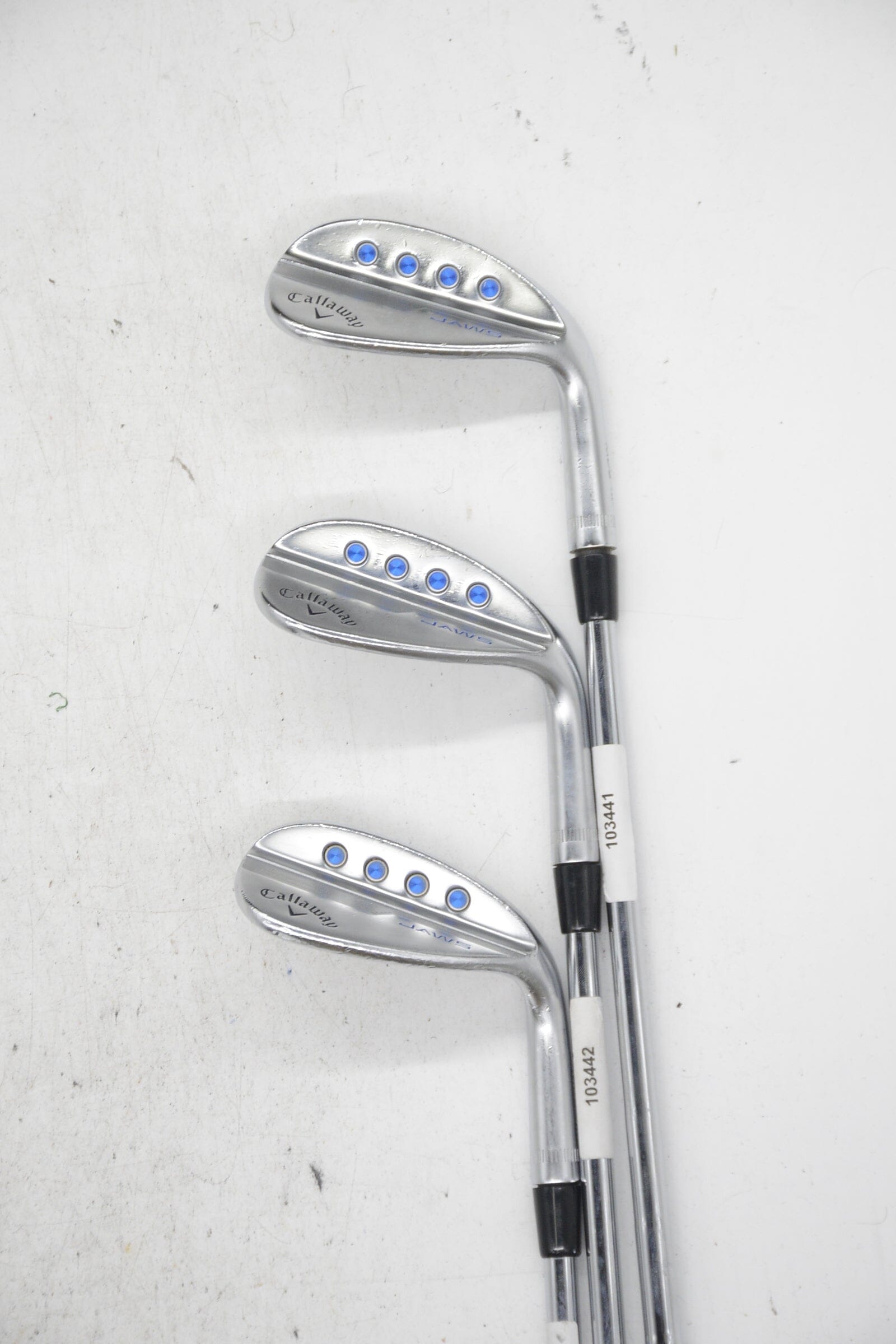 Callaway Jaws MD5 Chrome 50, 54, 60 Degree Wedge Set Wedge Flex Golf Clubs GolfRoots 