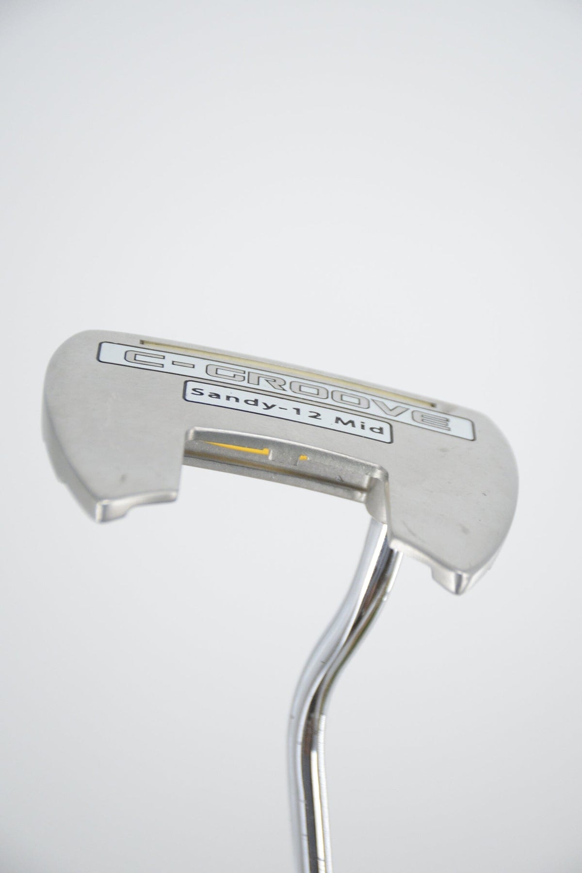 Yes! C-Groove Sandy-12 White Mid Putter 35.25" Golf Clubs GolfRoots 