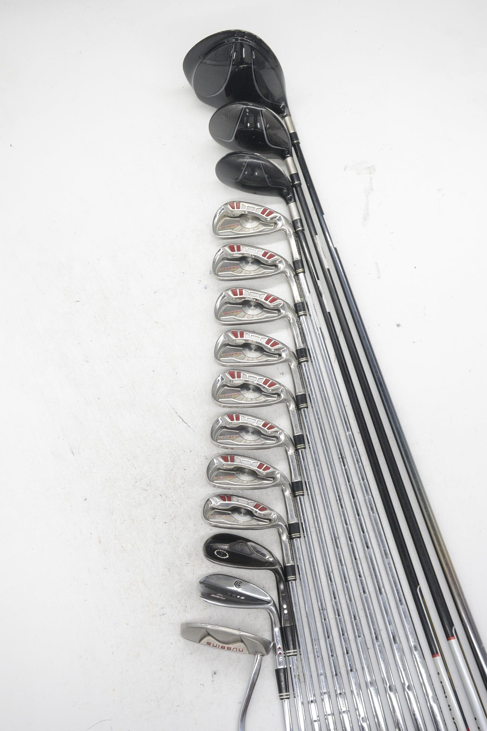 TaylorMade Burner HT Mixed Full Set S Flex Std Length Golf Clubs GolfRoots 