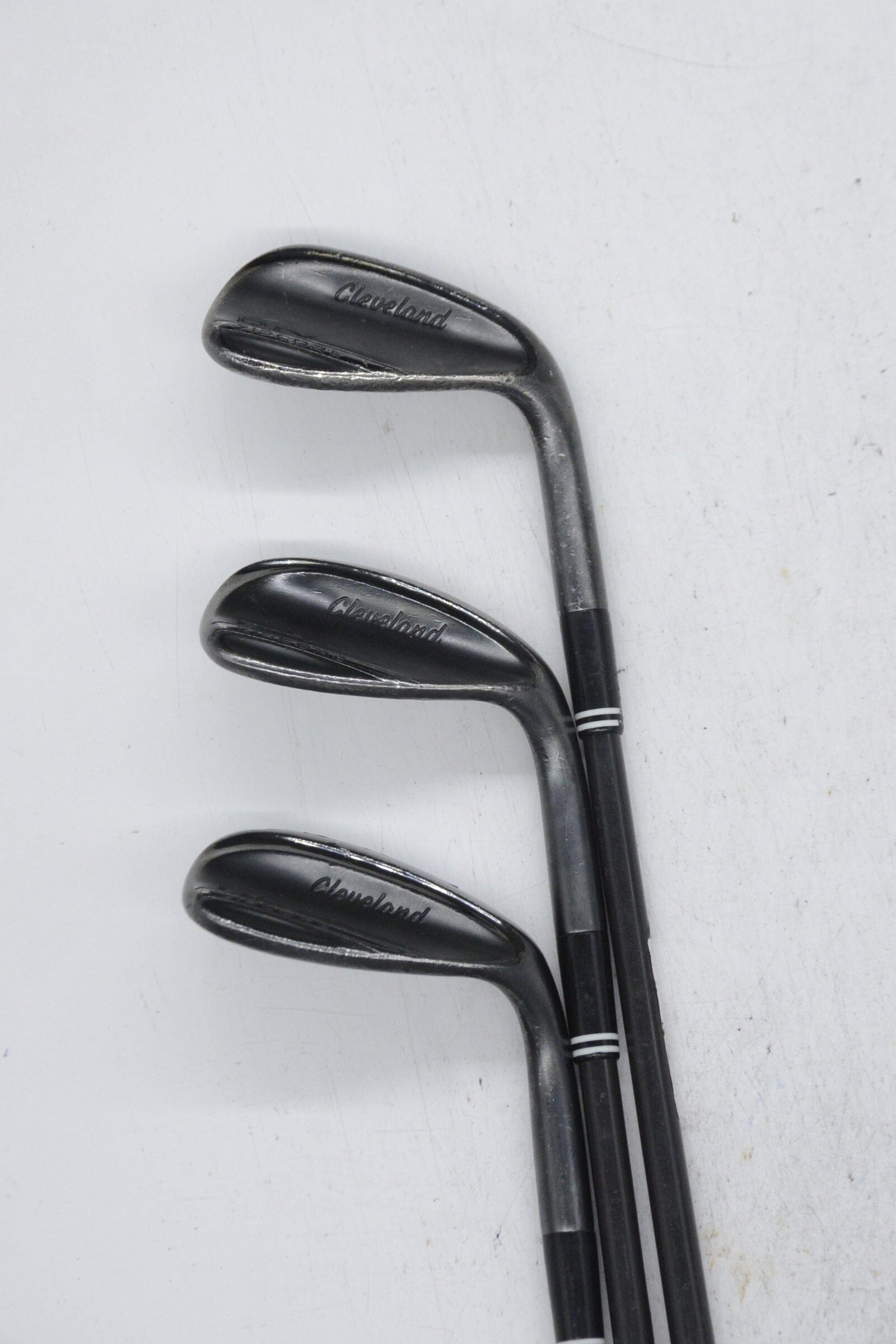 Cleveland RTX Zipcore Black Satin 50, 56, 60 Degree Wedge Set Wedge Flex Golf Clubs GolfRoots 