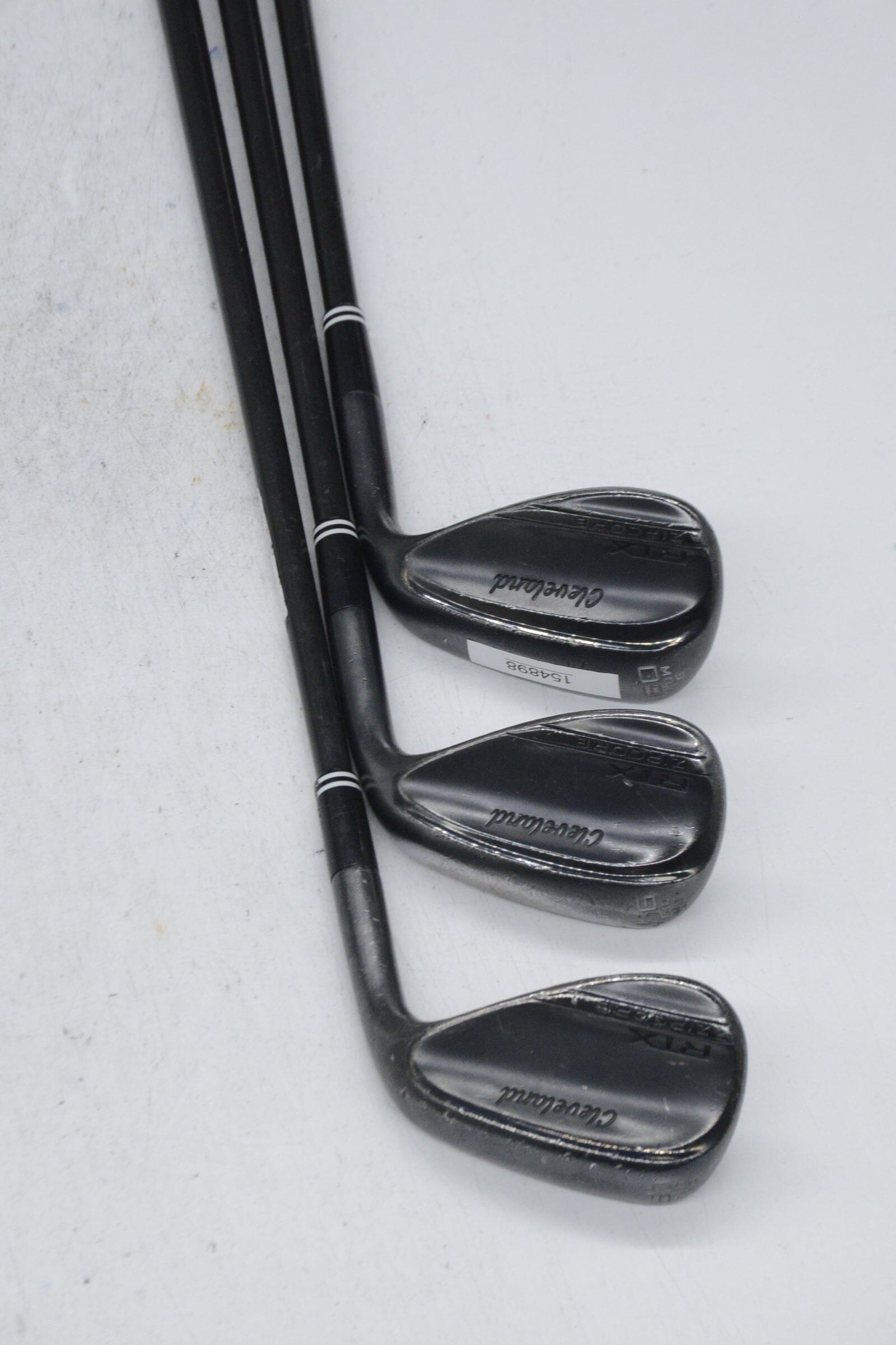 Cleveland RTX Zipcore Black Satin 50, 56, 60 Degree Wedge Set Wedge Flex Golf Clubs GolfRoots 